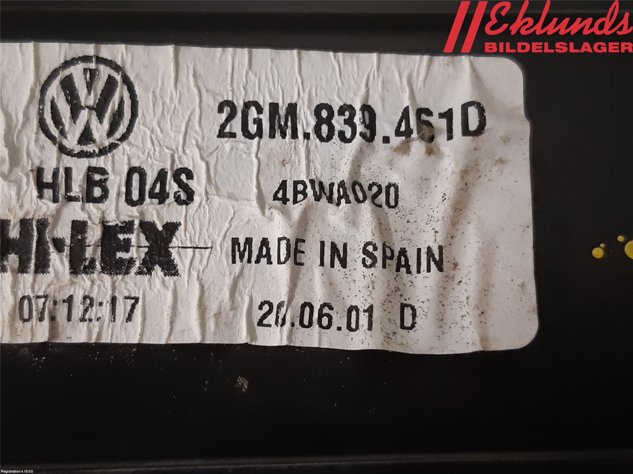 Volkswagen VW T-CROSS 19- Fönsterhiss El Kompl