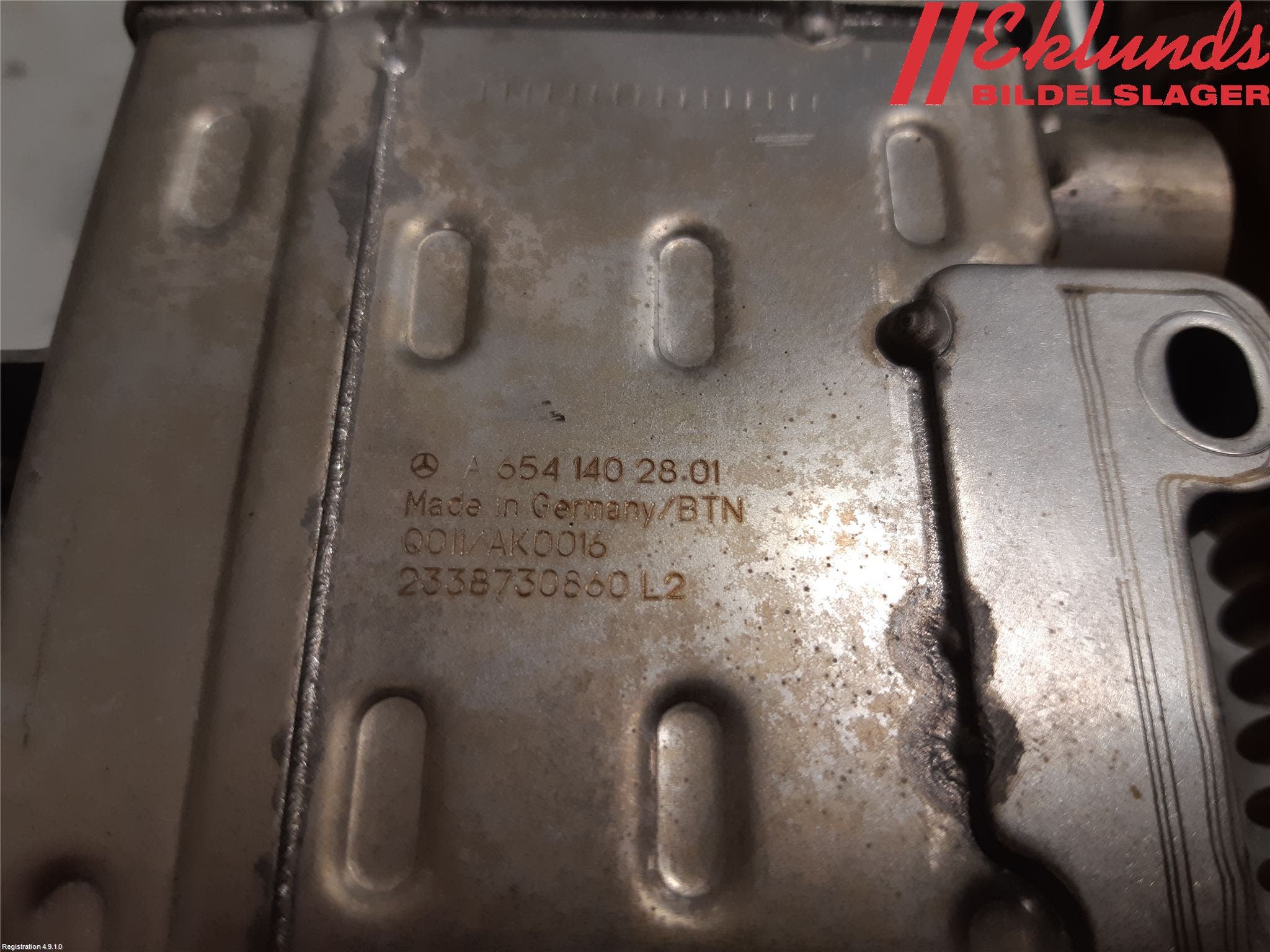 Mercedes-Benz MB SPRINTER (W907/W910) 19- Avgaskylare