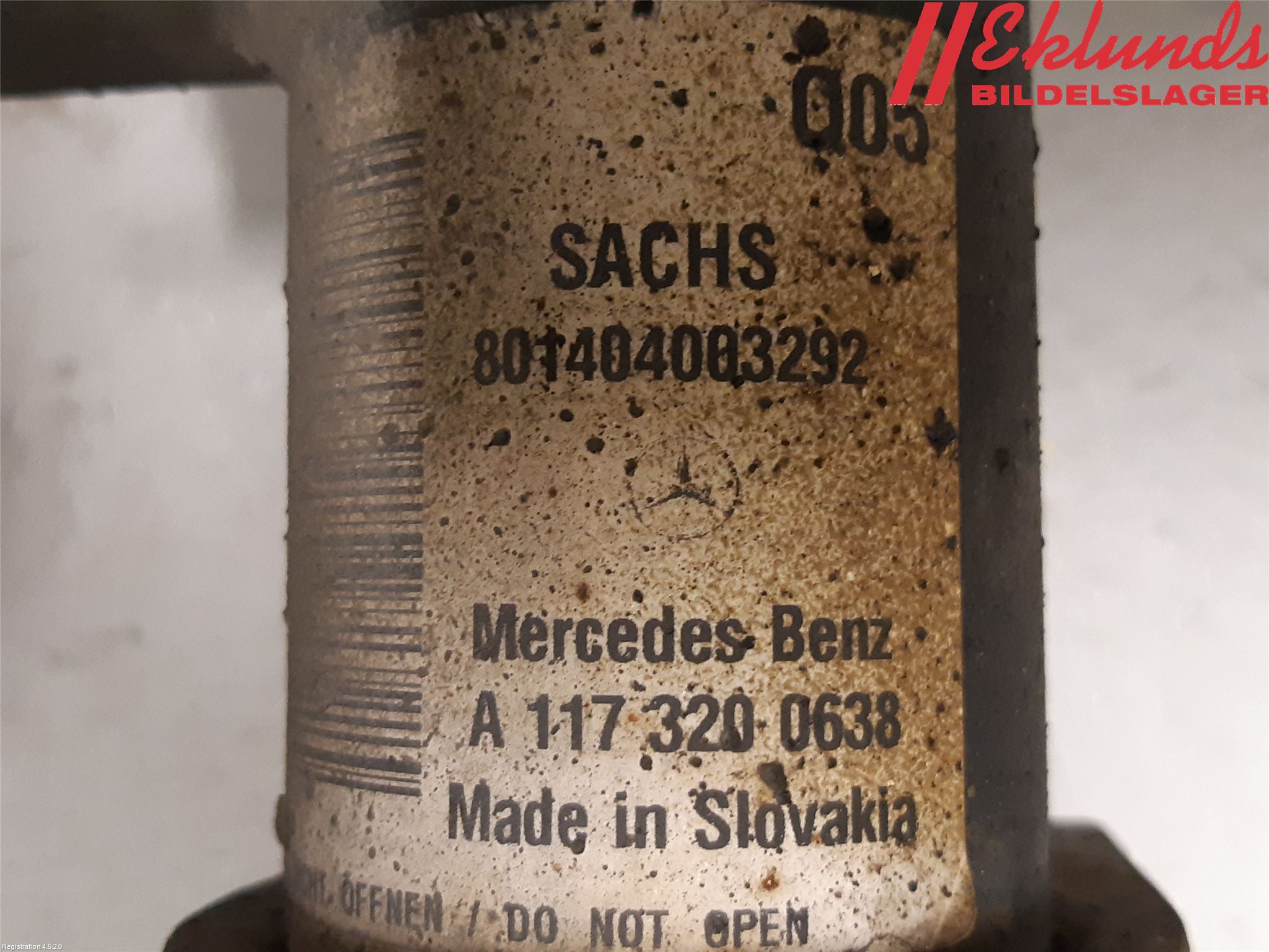 Mercedes-Benz MB CLA-KLASS (C117/X117) 13-19 Fjäderben Fram Höger