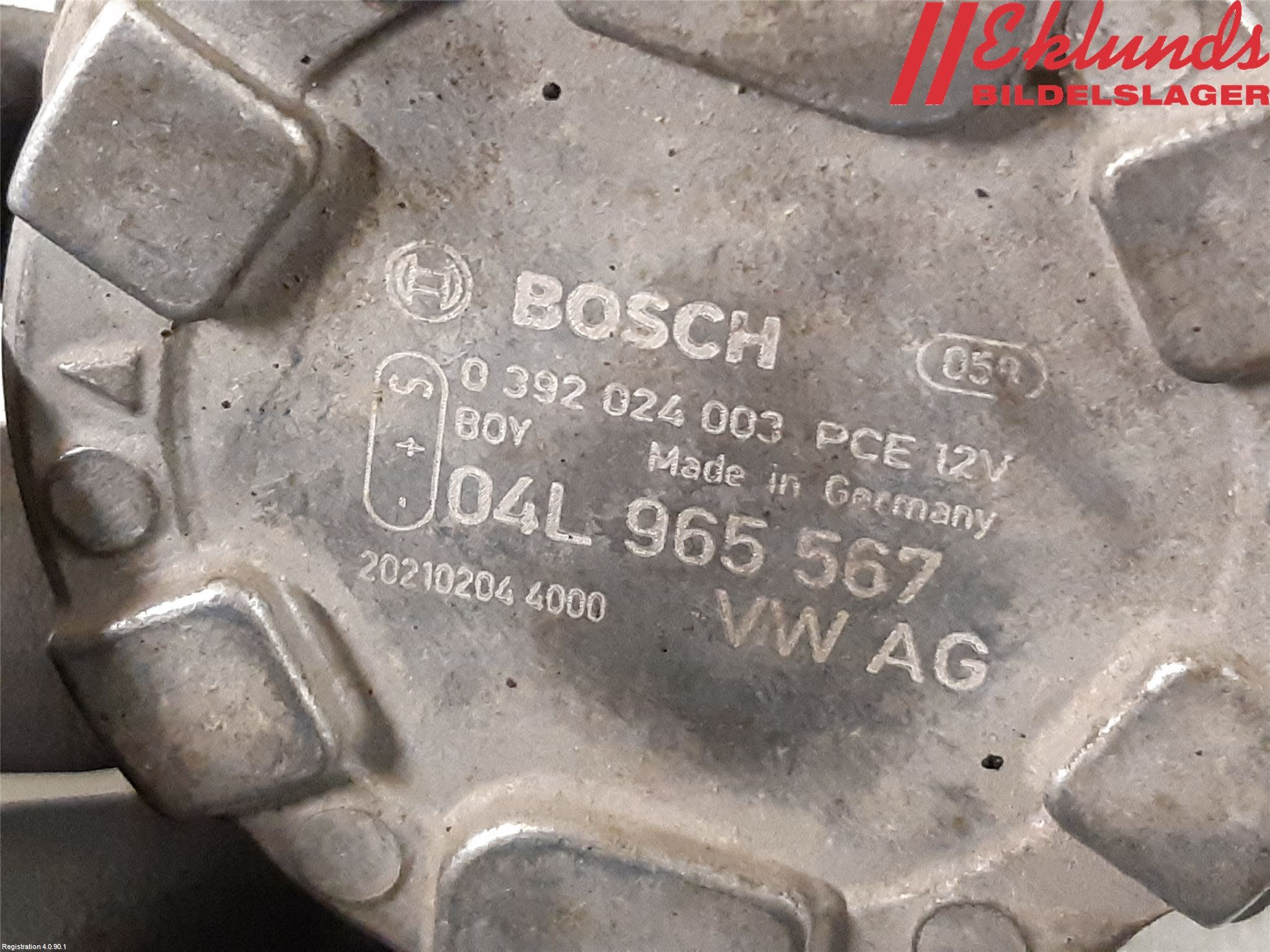 Volkswagen VW ARTEON 17- Värme Cirkulationspump