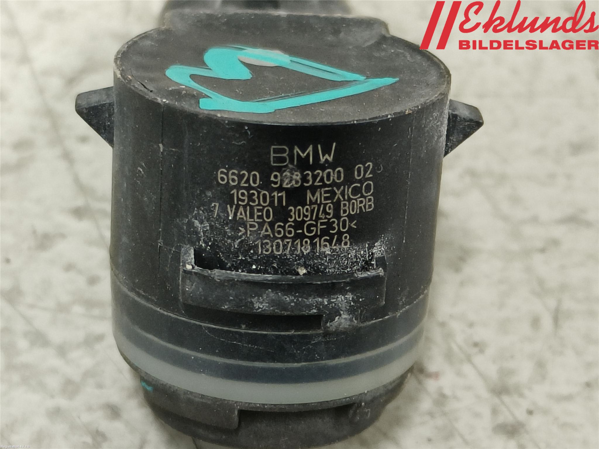 BMW X3 G01 18- Parkeringshjälp Backsensor