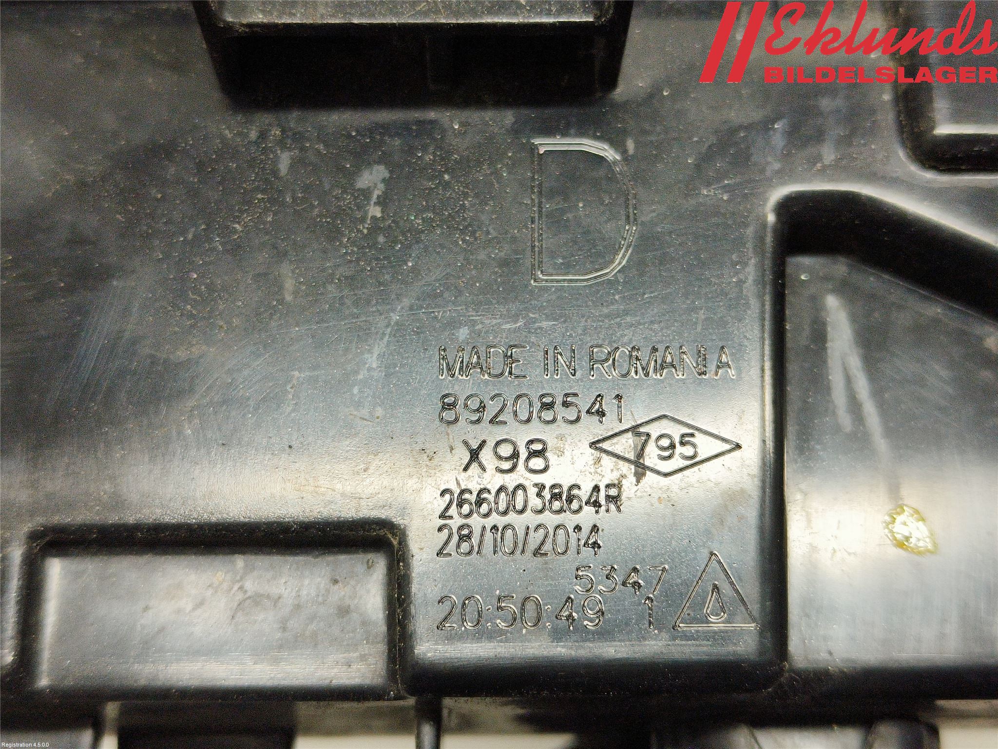 Renault CLIO IV 12-16 Positionsljus Fram Hö