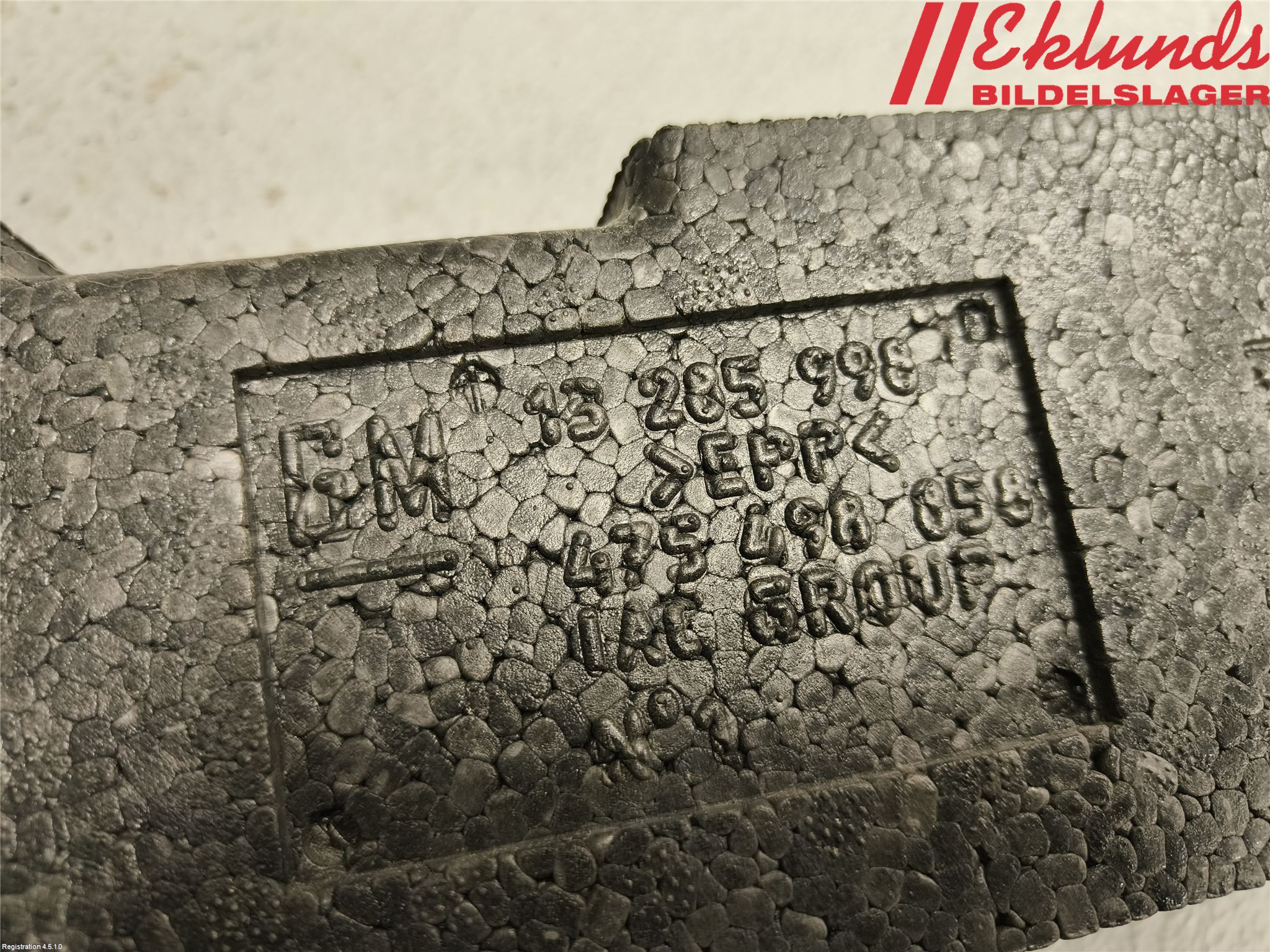 Opel CORSA D 07-14 Stötfångar Deformelement Fram