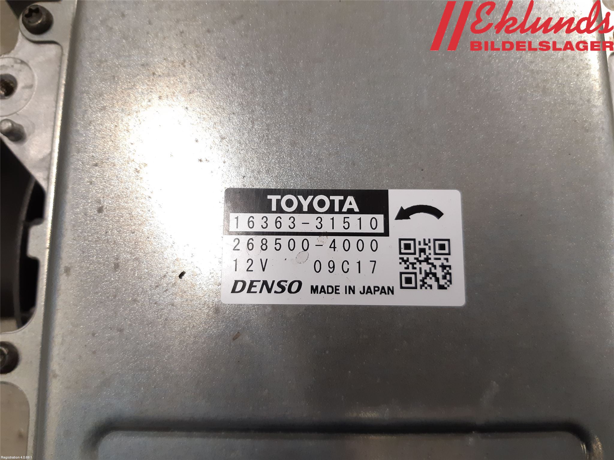 Lexus ES 250/300/330 Kylfläkt El