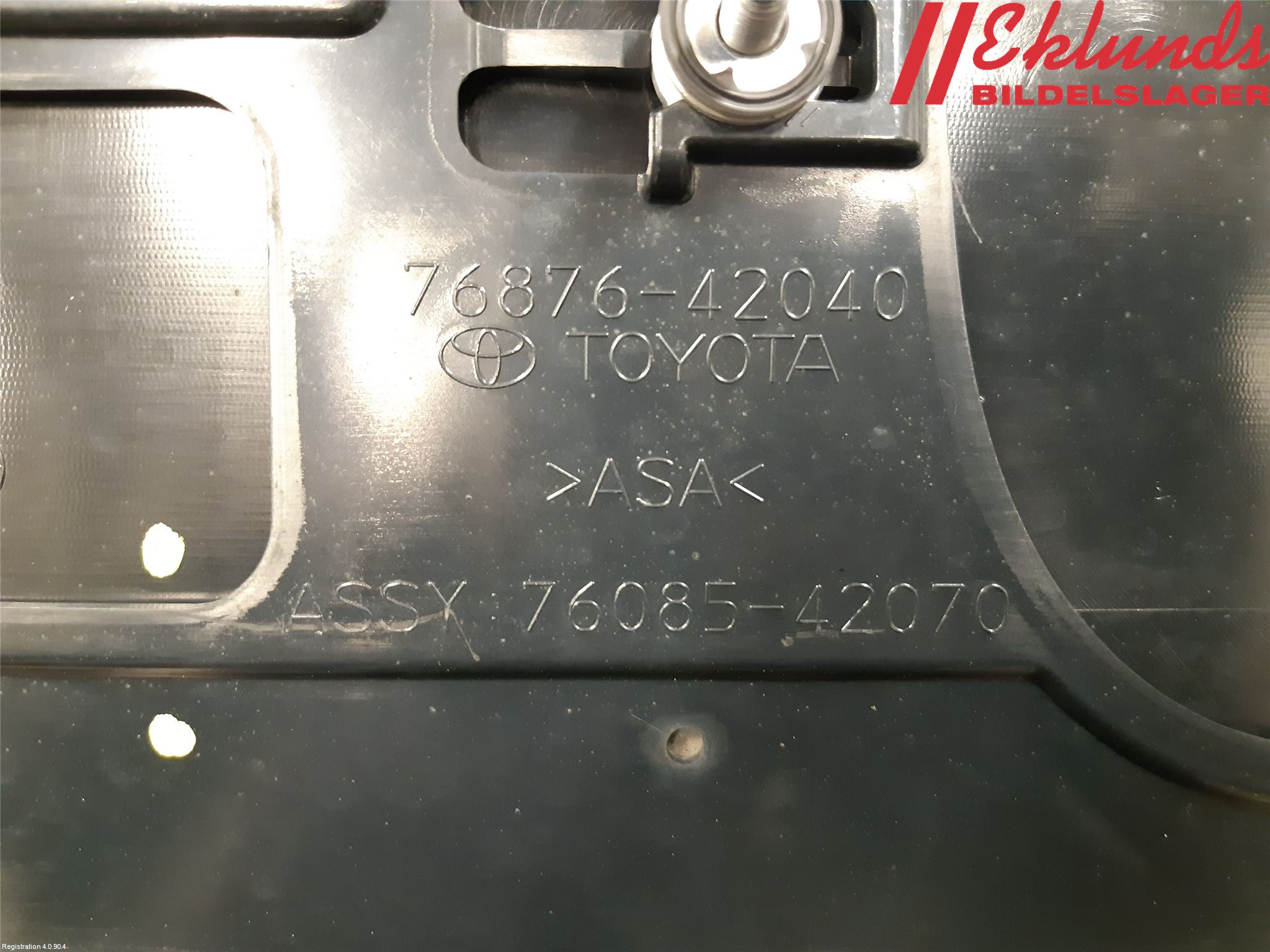 Toyota RAV4 19- Spoiler Baklucka