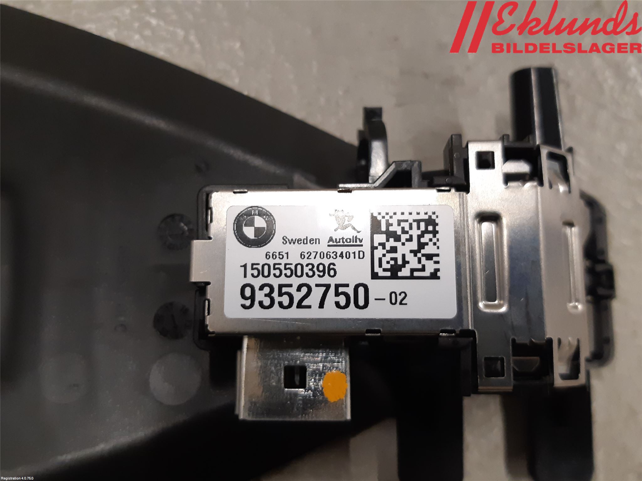BMW X6 F16 14-19 Sensor Aktivt Kollisionsskydd