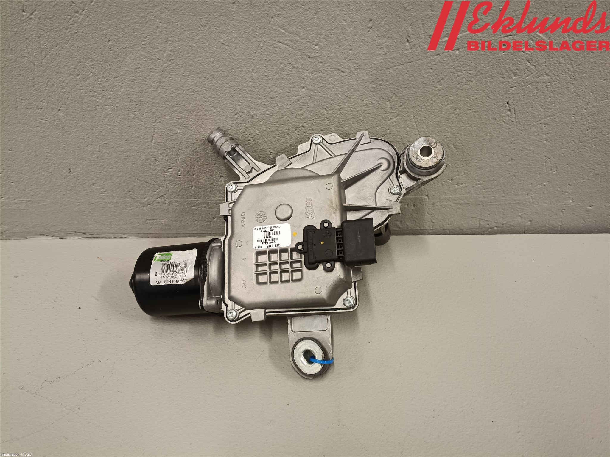 Citroen C4 PICASSO 06-13 Torkarmotor Vindruta