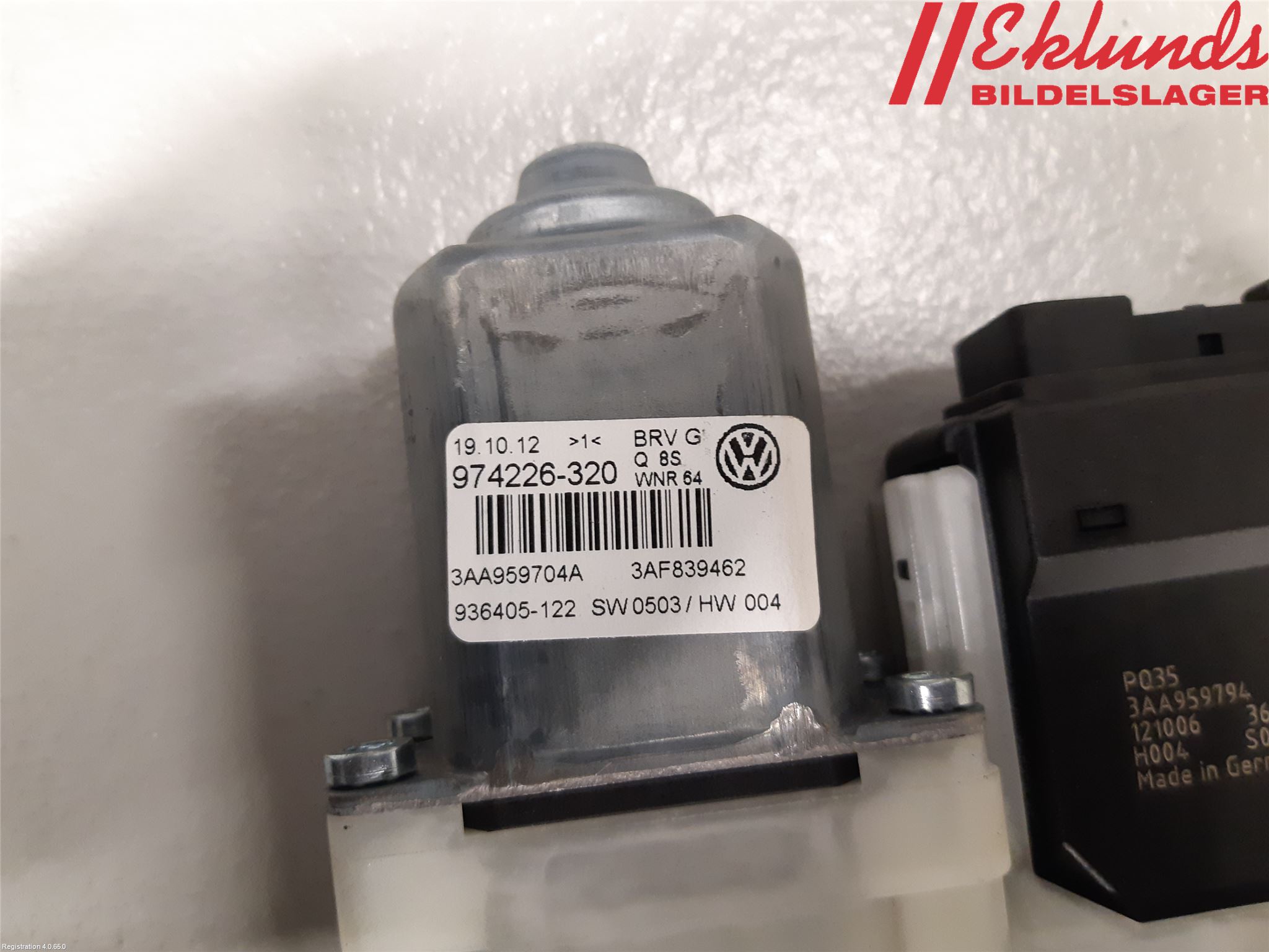 Volkswagen VW PASSAT 11-14 Fönsterhissmotor