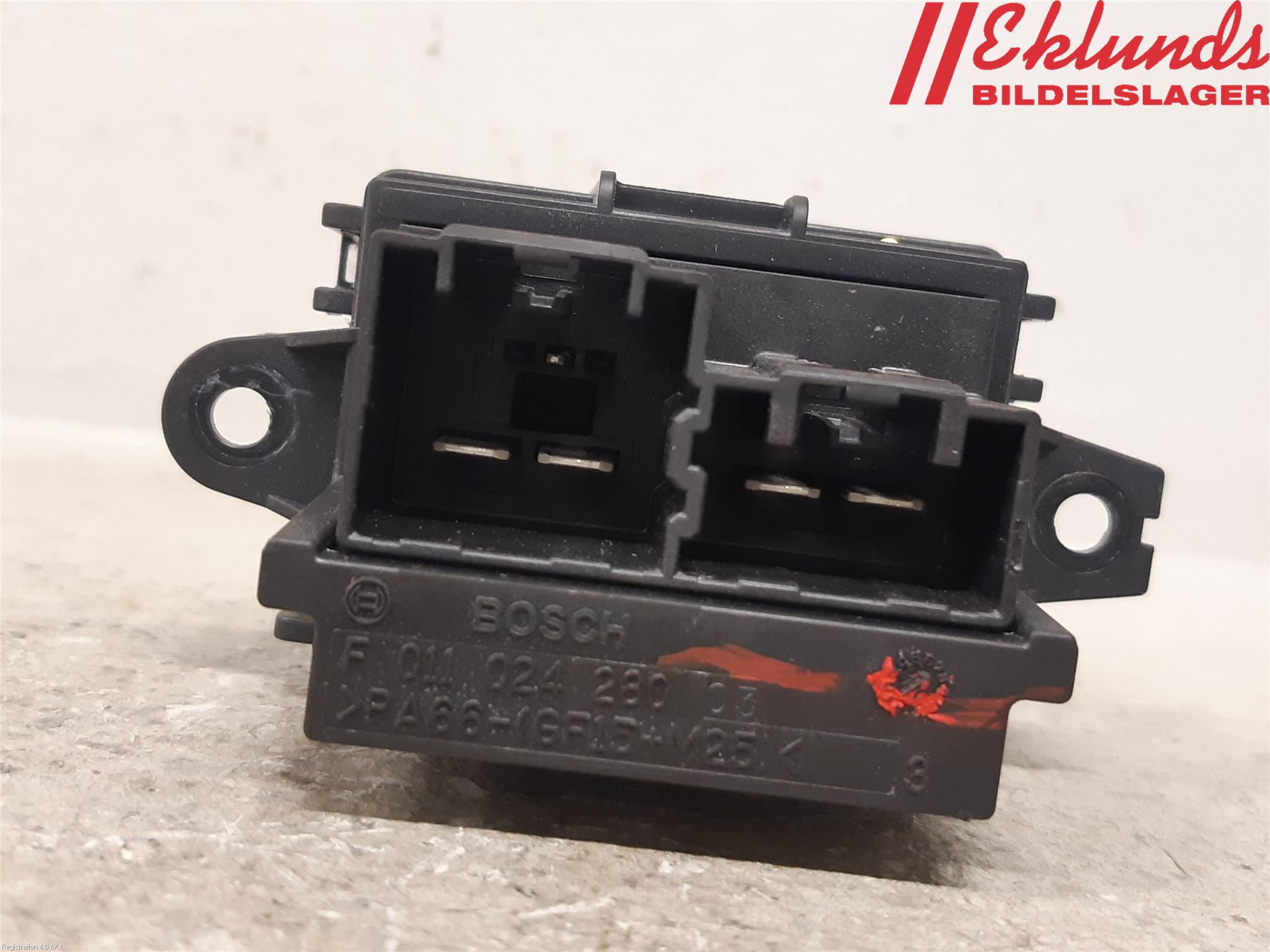 Opel MERIVA B 10-17 Värmefläktsmotstånd