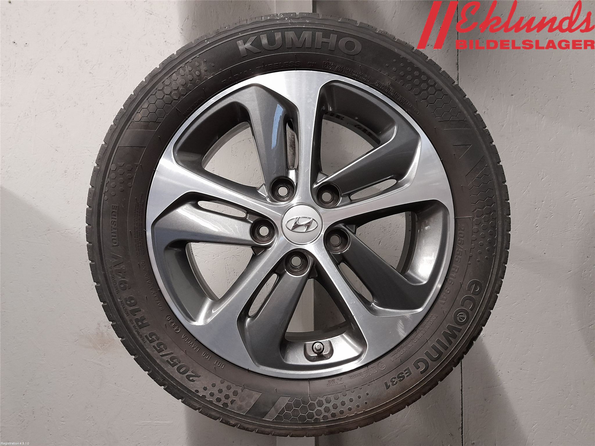 Hyundai i30 GD 13-17 Sommardäck Alumfälg 4St