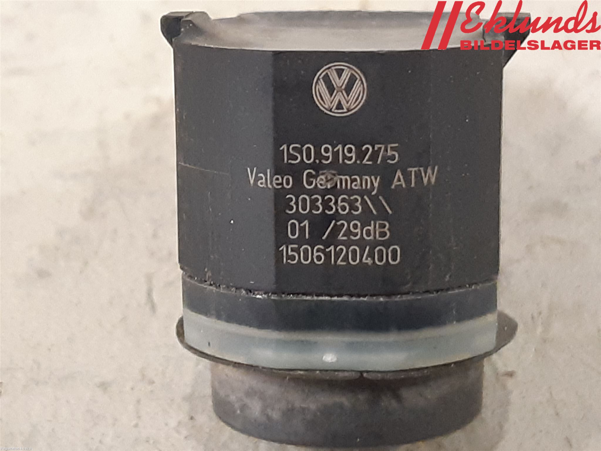 Volkswagen VW PASSAT 11-14 Parkeringshjälp Frontsensor