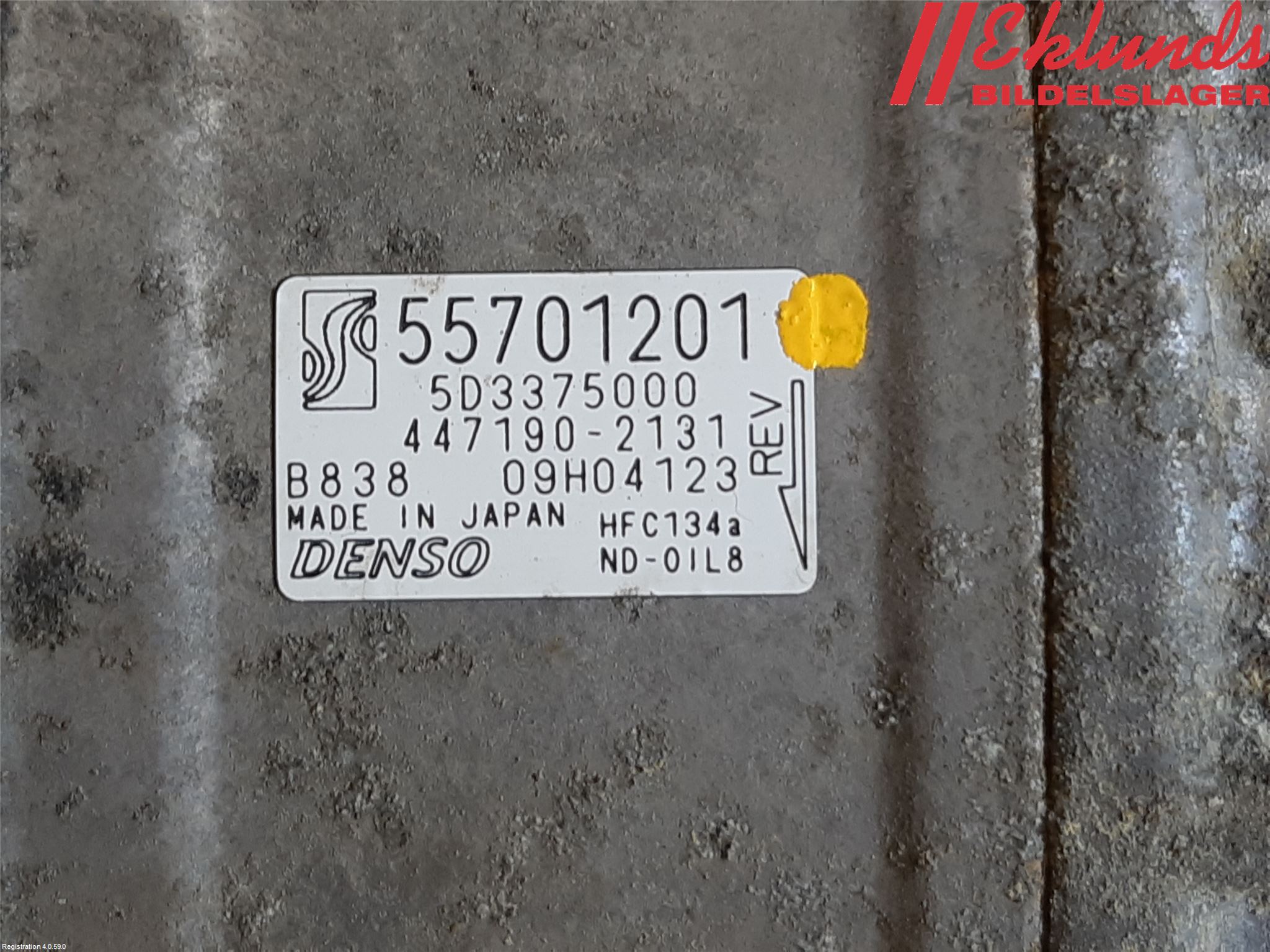 Suzuki SX4 06-09 Ac Kompressor