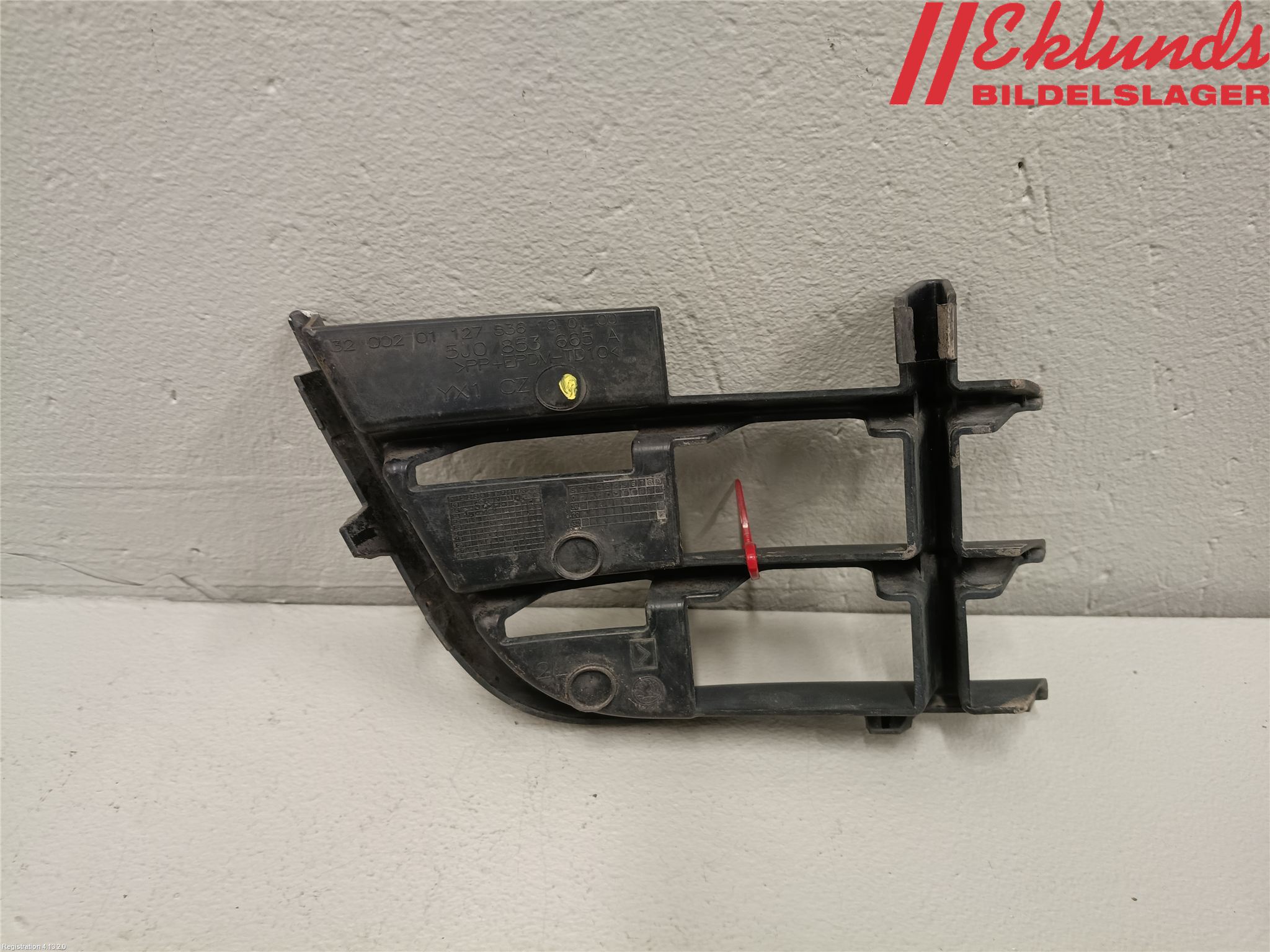 Skoda FABIA 07-14 Stöt Utfyllnad-List-Grill
