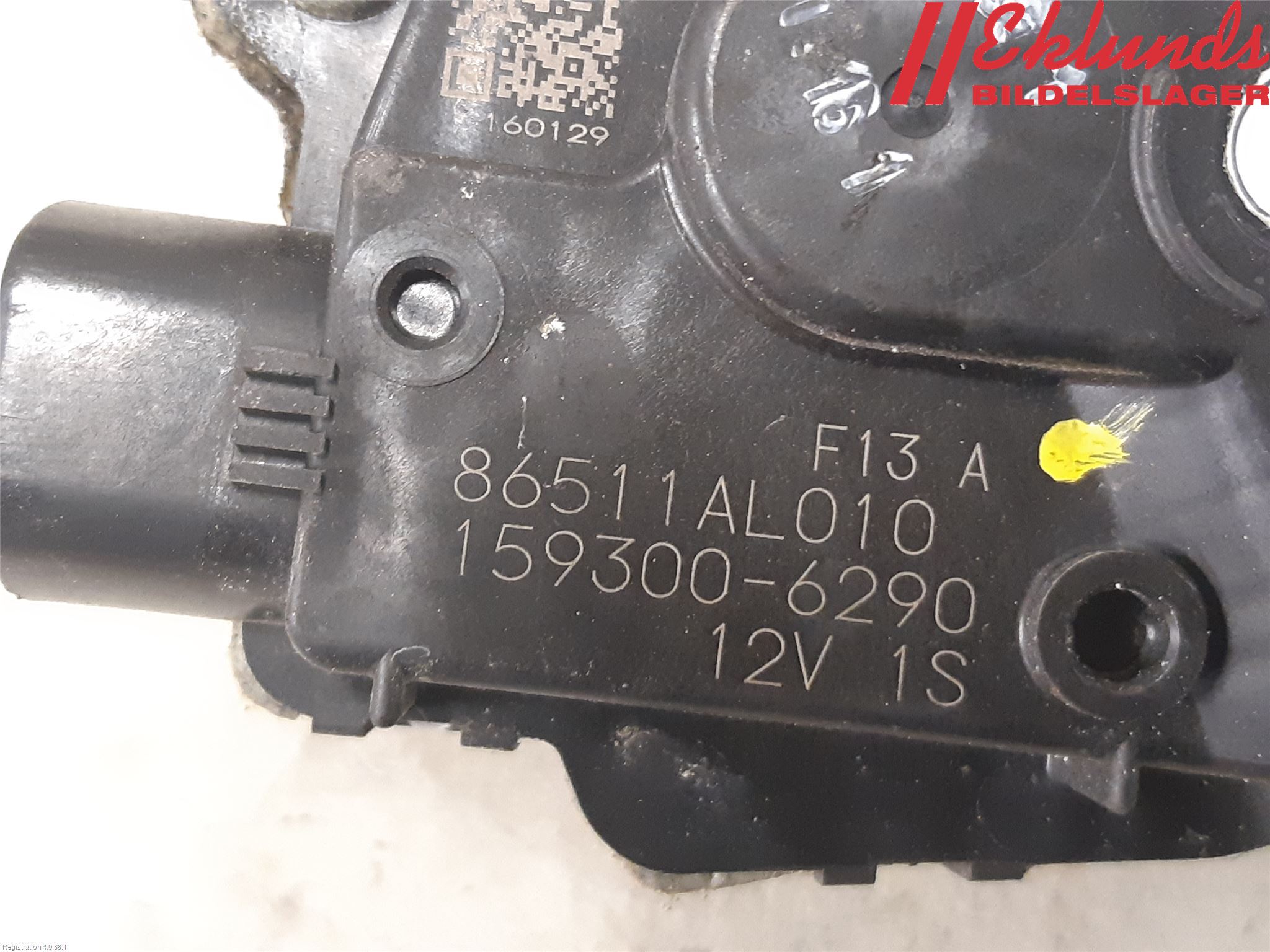 Subaru OUTBACK 15-20 Torkarmotor Vindruta