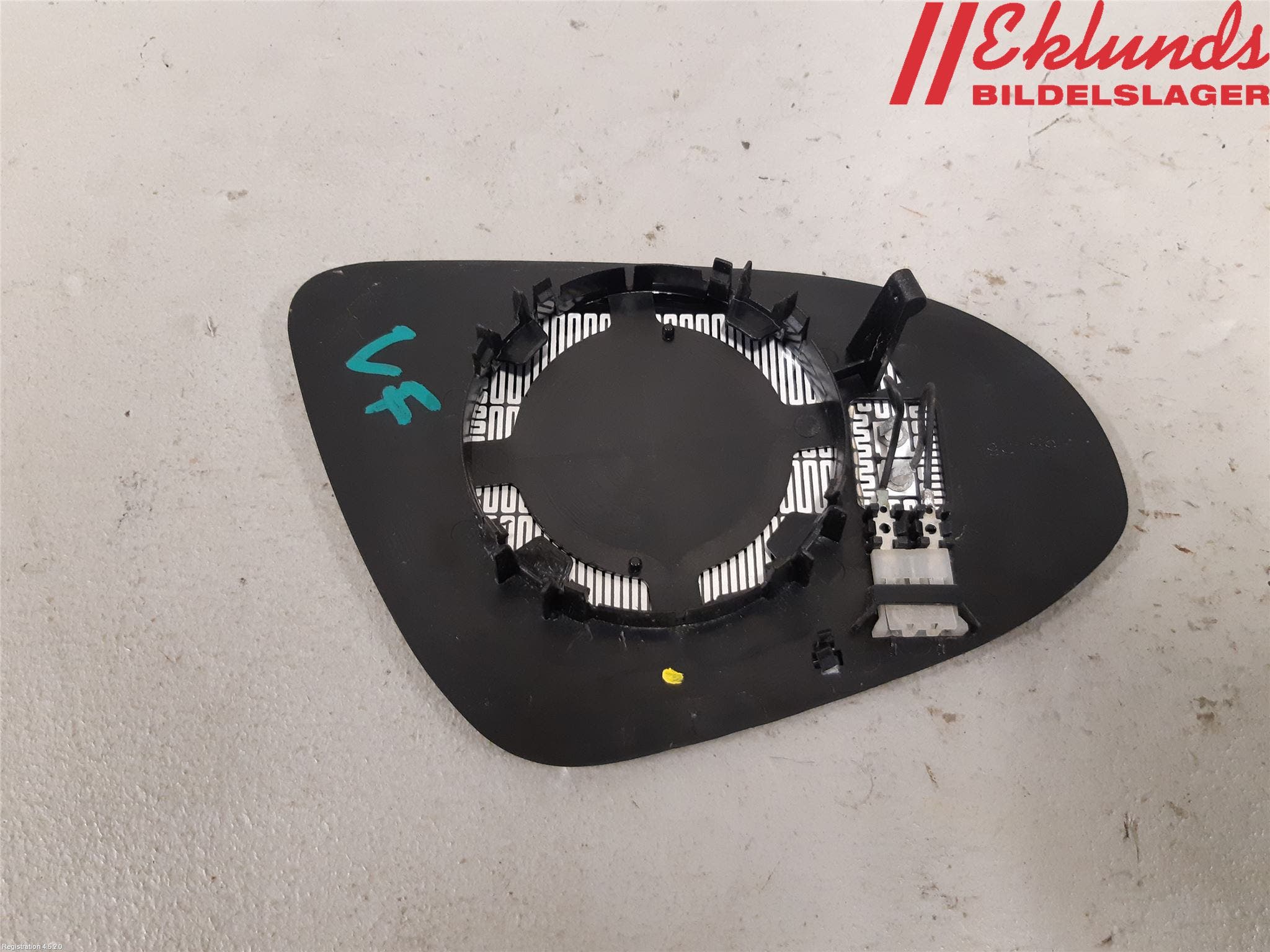 Toyota AYGO 15-21 Spegelglas Vä