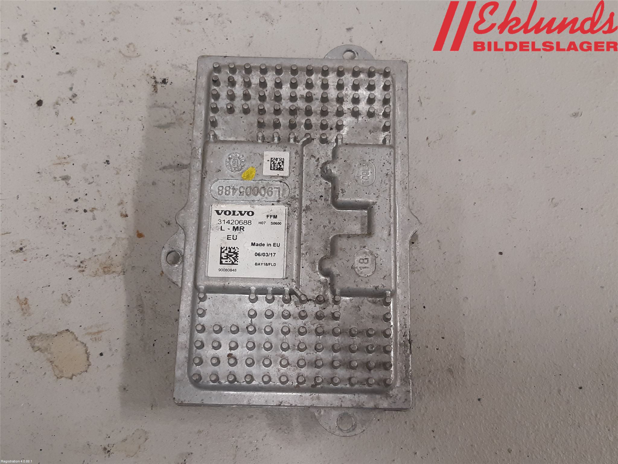 Volvo V90 17->> Styrenhet Strålkastare