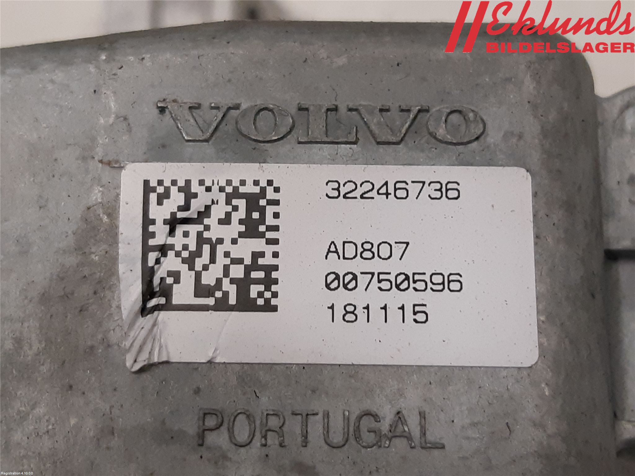 Volvo V60 19- Rattaxelagg Justerbart