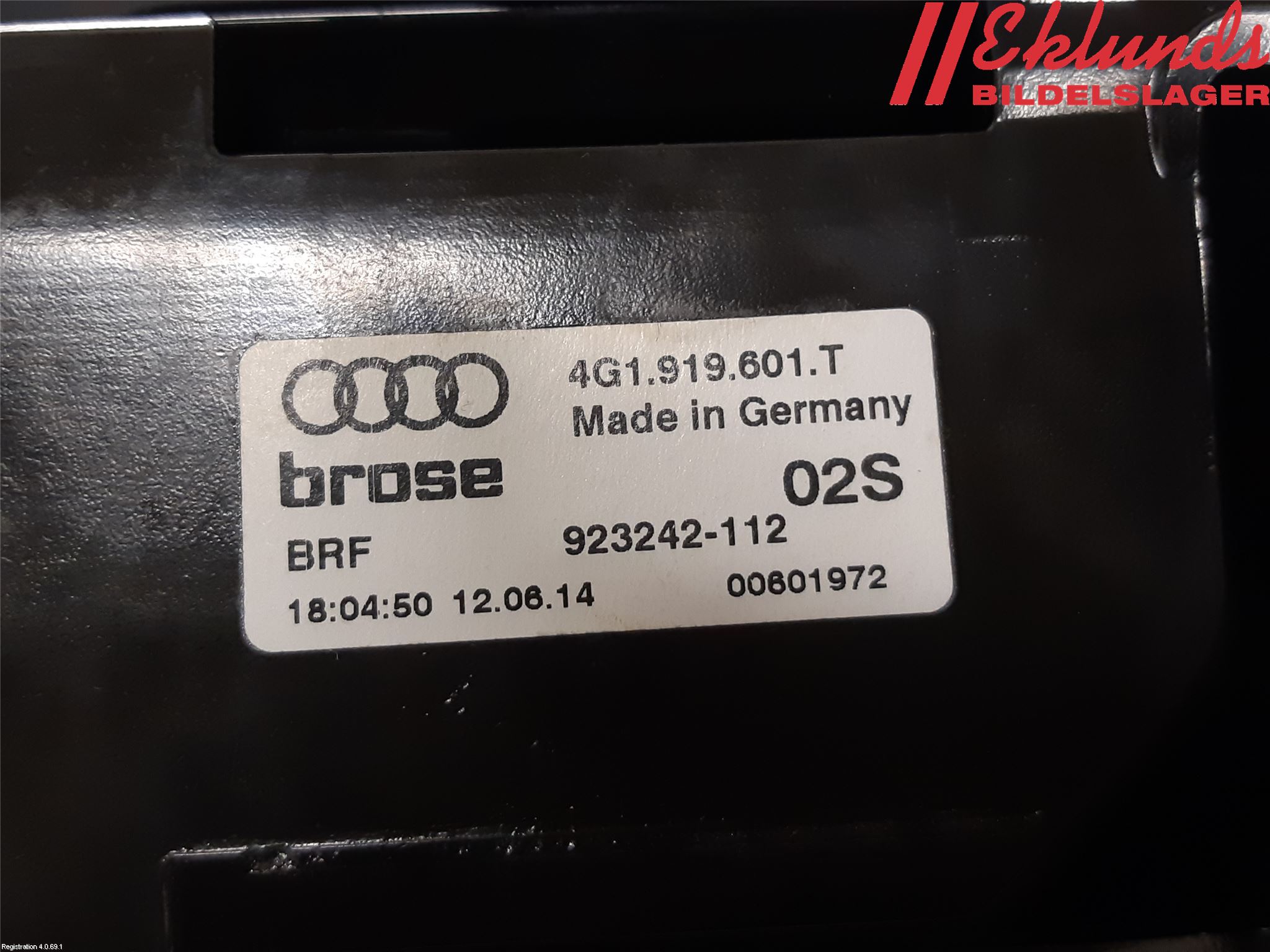 Audi A6 ALLROAD 12-18 Kontrolldisplay