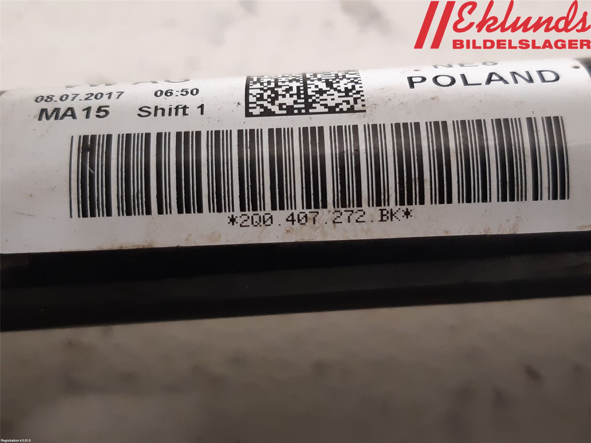 Seat IBIZA V 17-20 Drivaxel Fram Höger