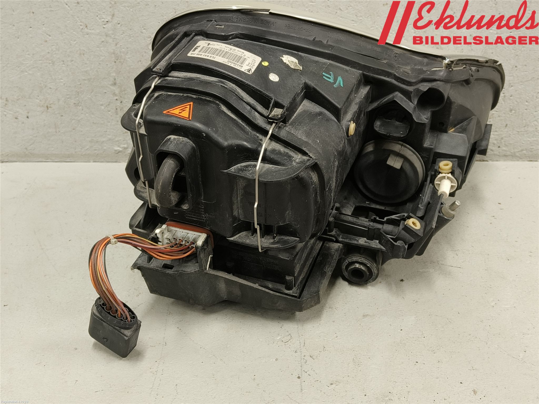 Porsche CAYENNE 03- Strålkastare Vänster