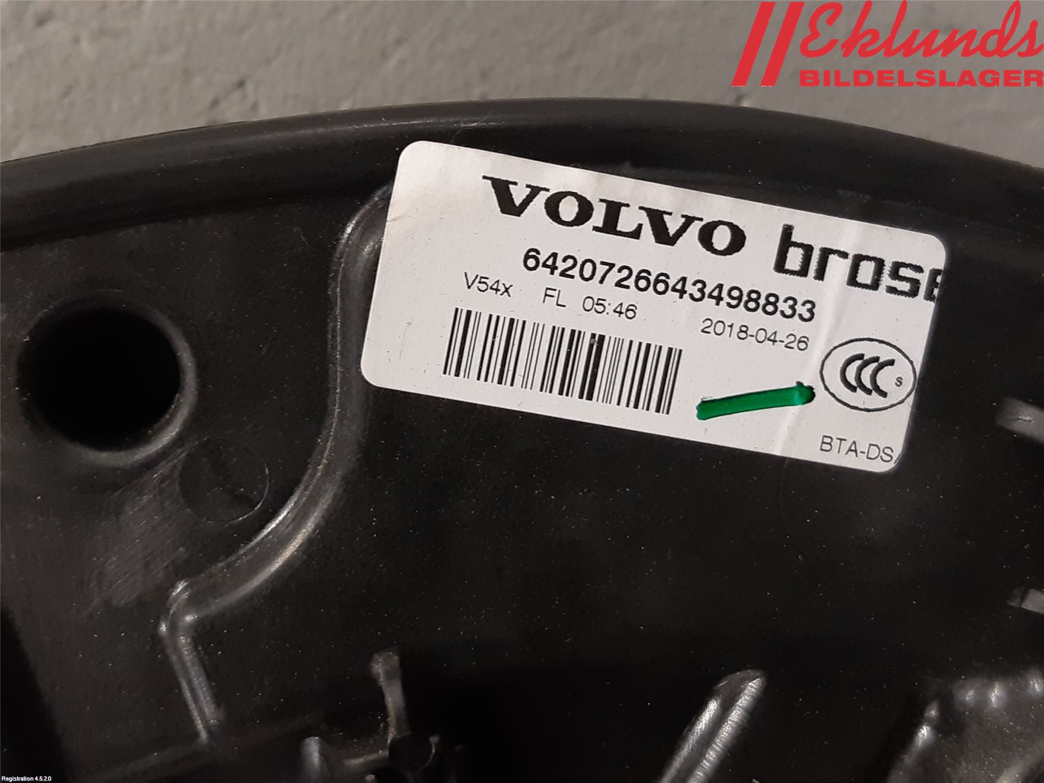 Volvo V90 CROSS COUNTRY 17->> Fönsterhiss El Kompl