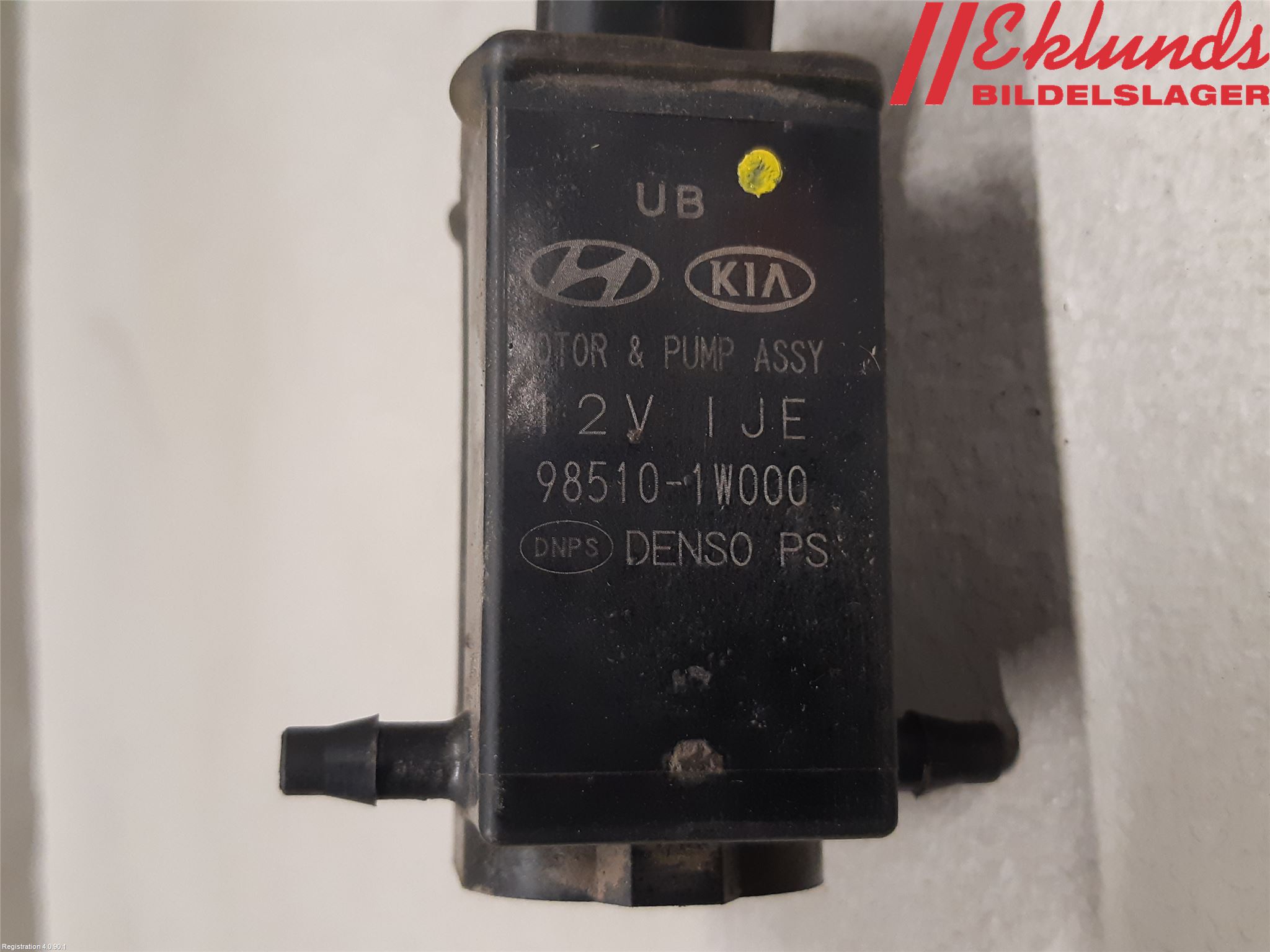 Hyundai i40 08-15 Spolarpump Vindruta