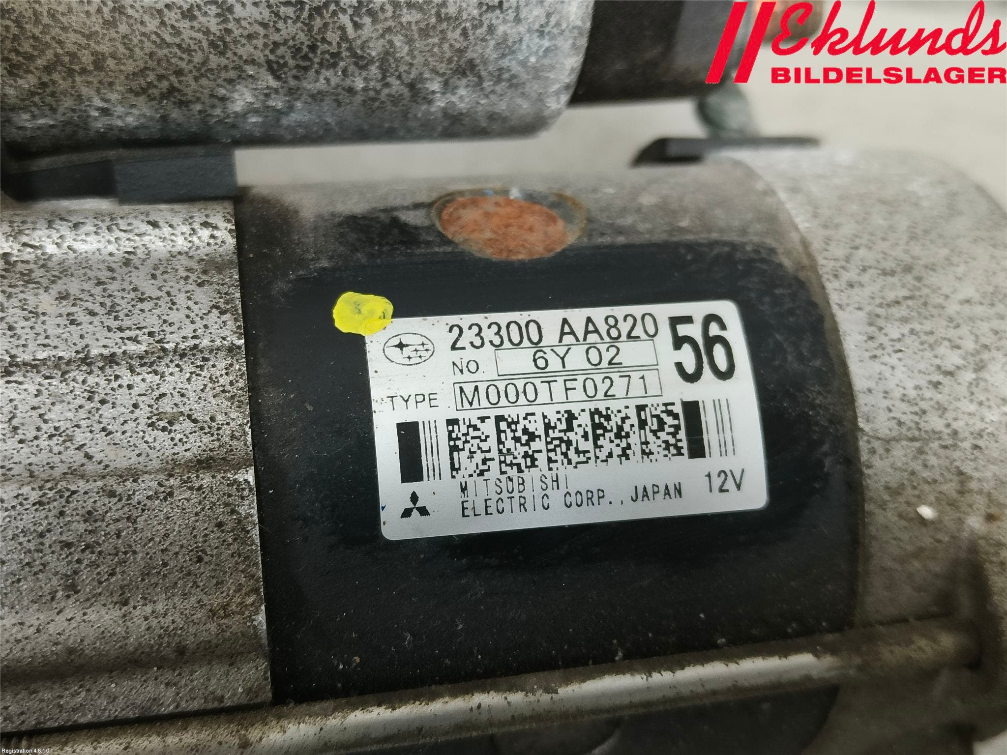 Subaru XV 12-17 Startmotor