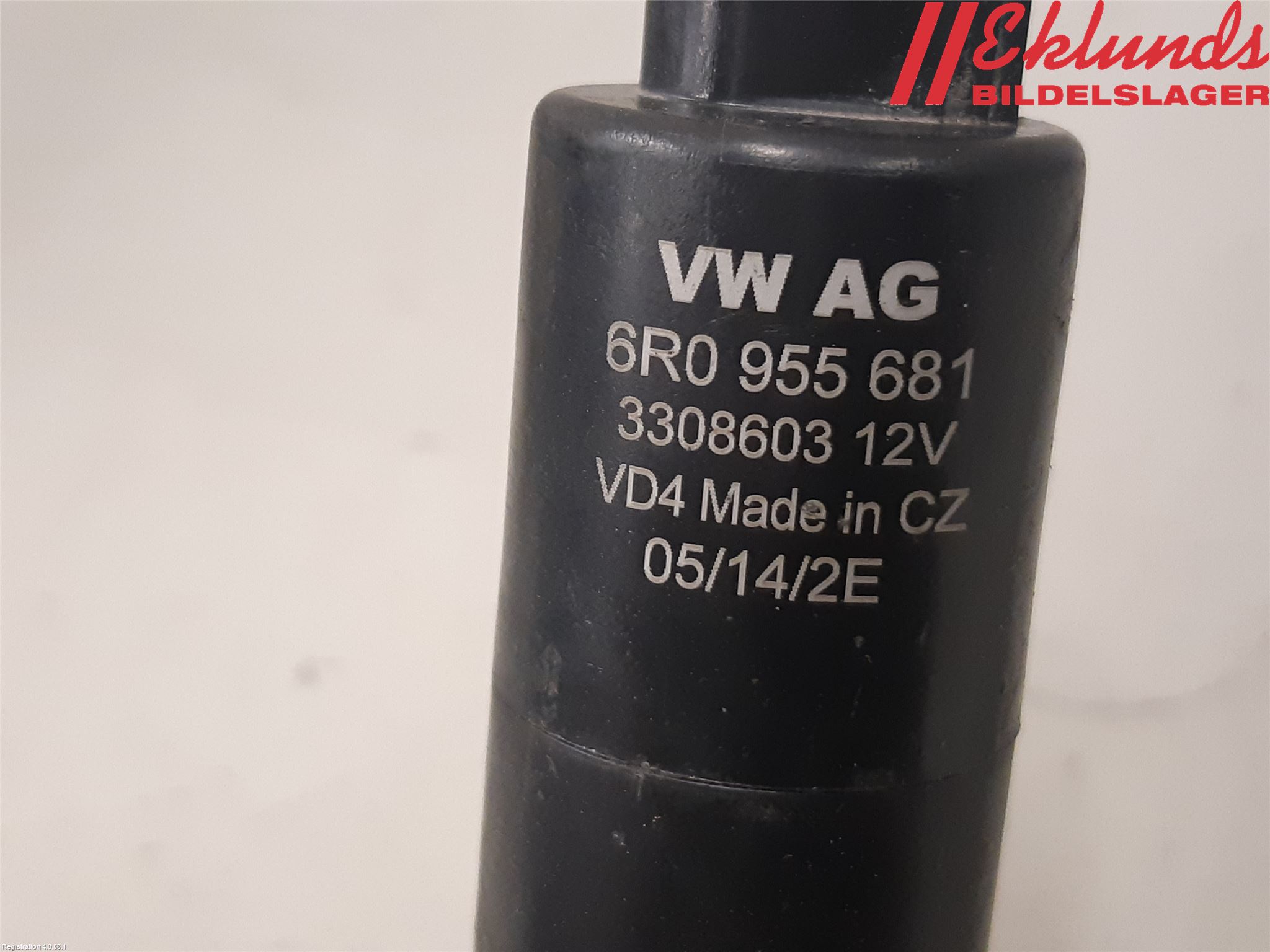 Volkswagen VW PASSAT 11-14 Spolarpump Högtryck