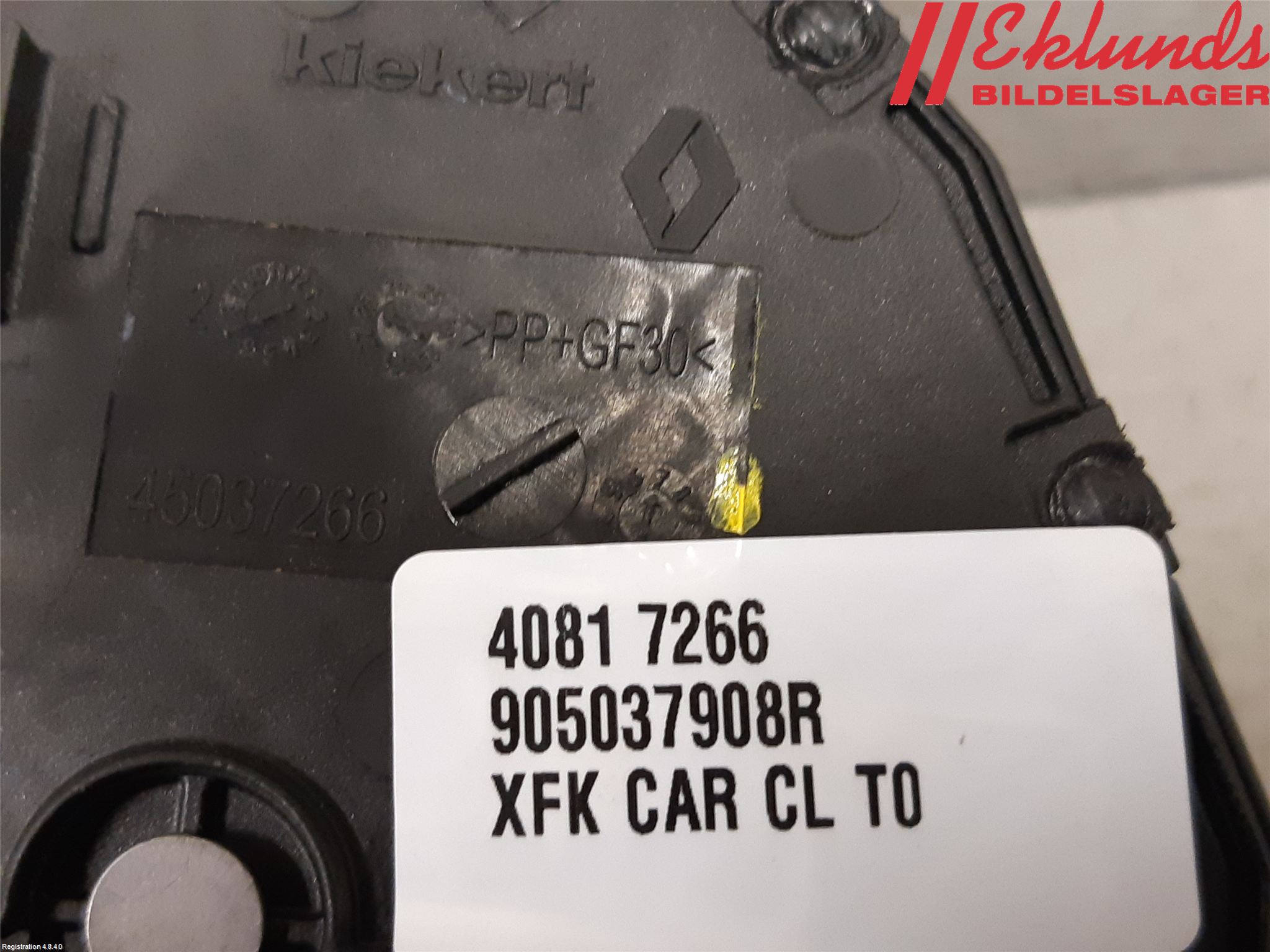 Renault KANGOO/E-TECH 21- Låskista Baklucka