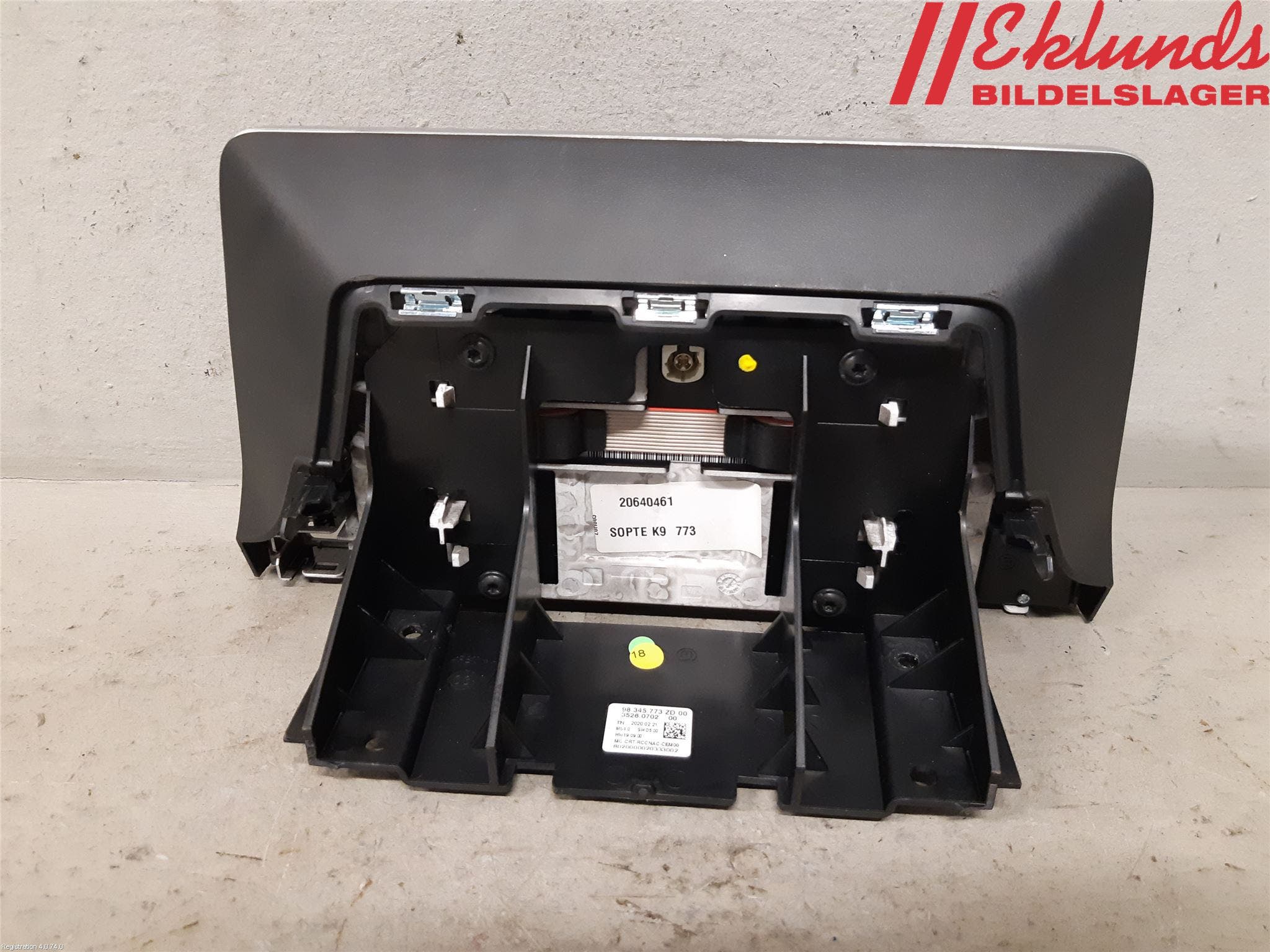 Citroen BERLINGO/E-BERLINGO 19- Cd Radio - Multimediapanel