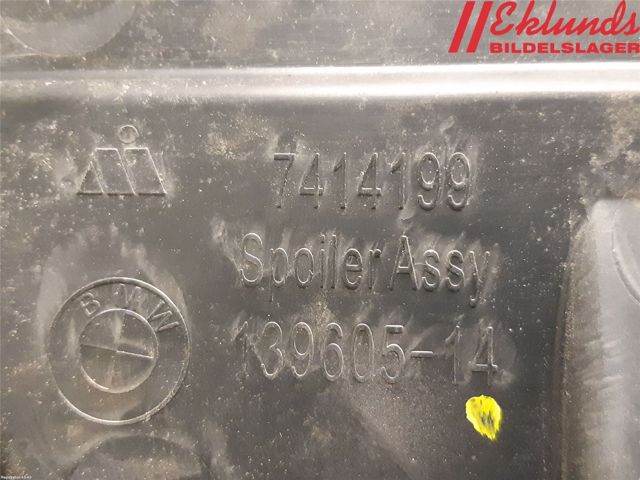 BMW X3 G01 18- Spoiler Baklucka