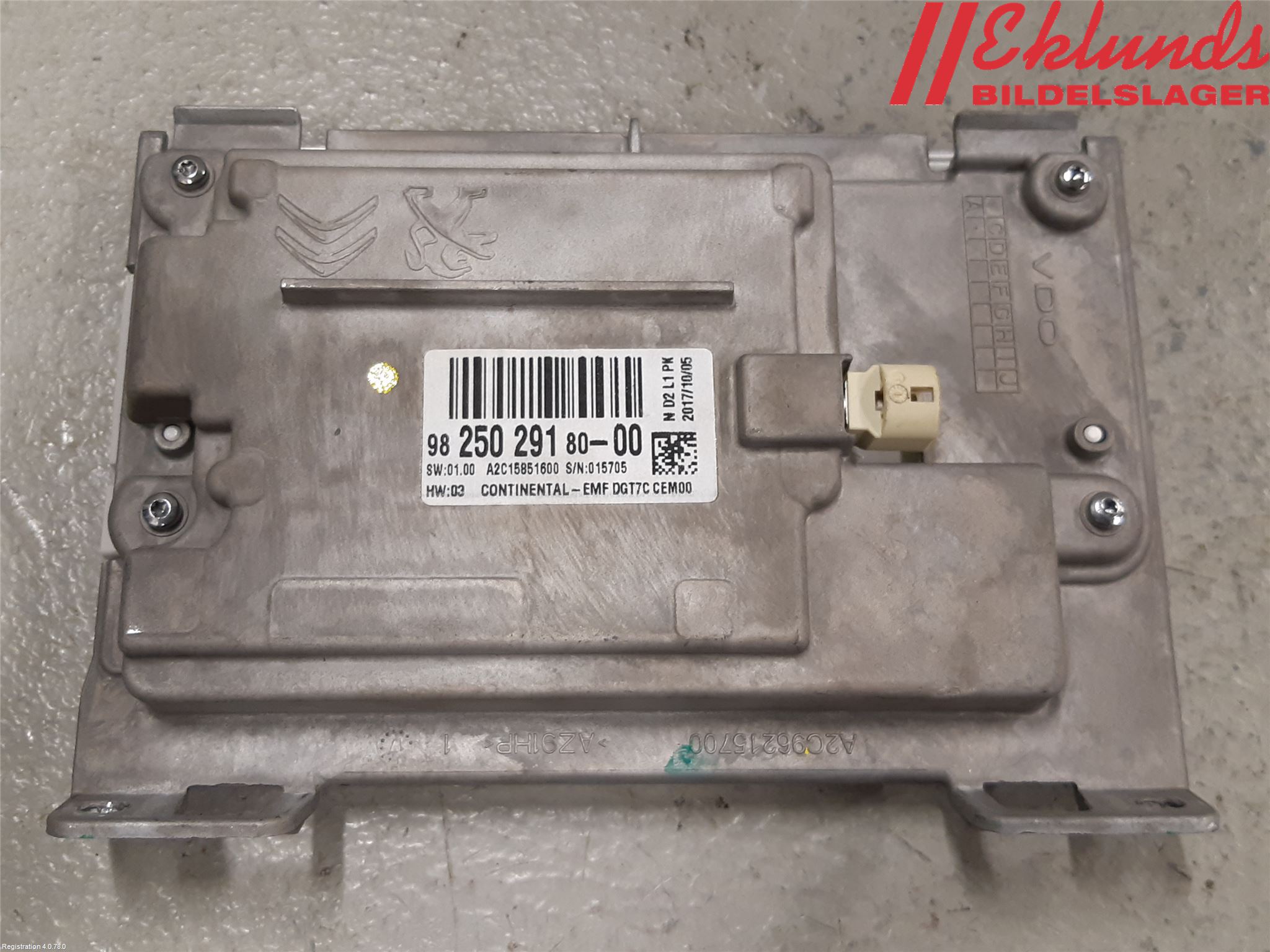 Peugeot PEUGOT 208 16-19 Cd Radio - Multimediapanel