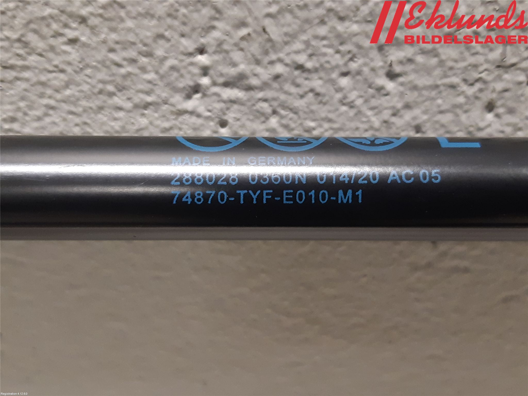 Honda E 20-23 Gasfjäder Baklucka