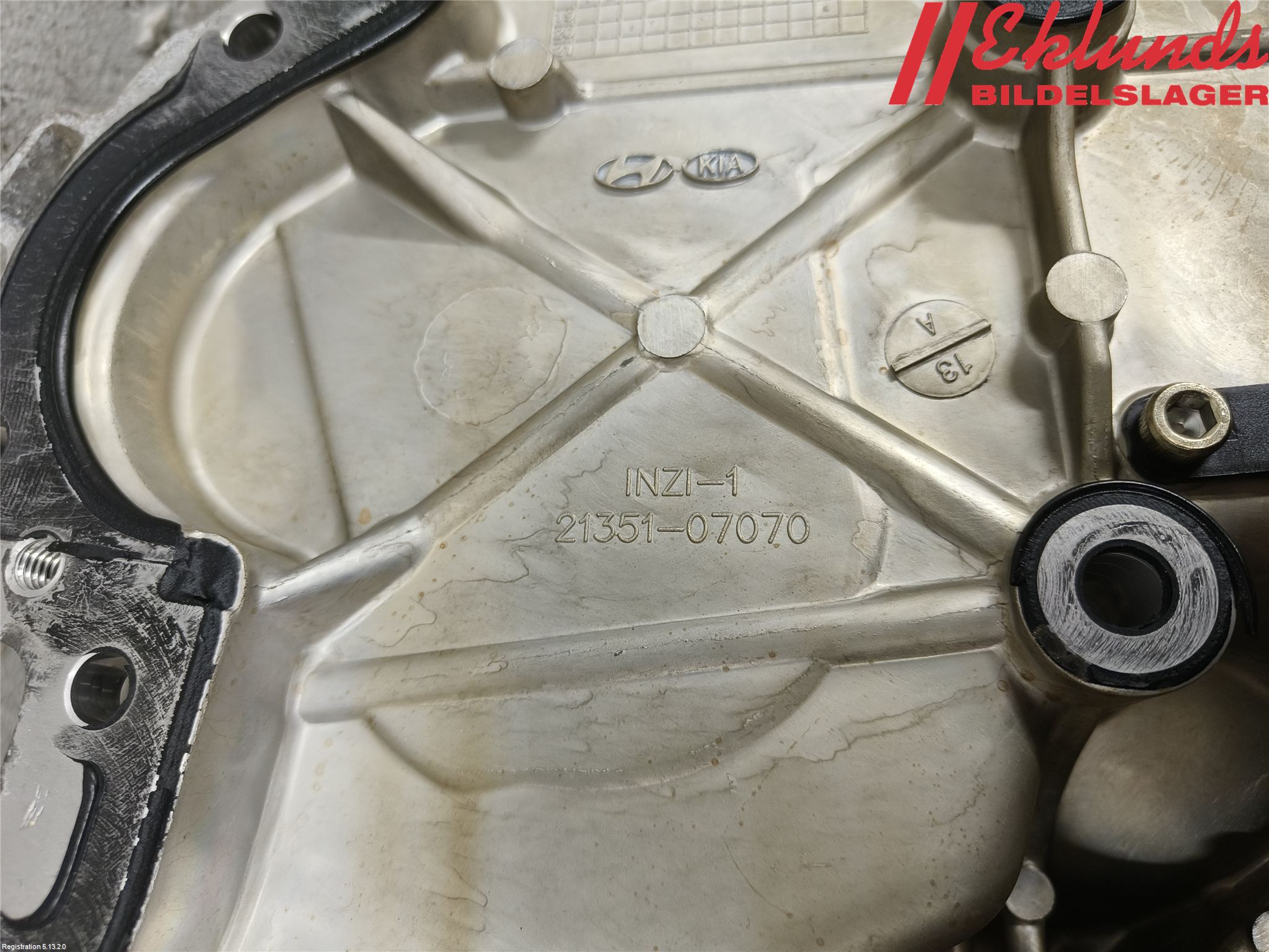 Hyundai i10 LA 20- Vattenpumpshus-Lock