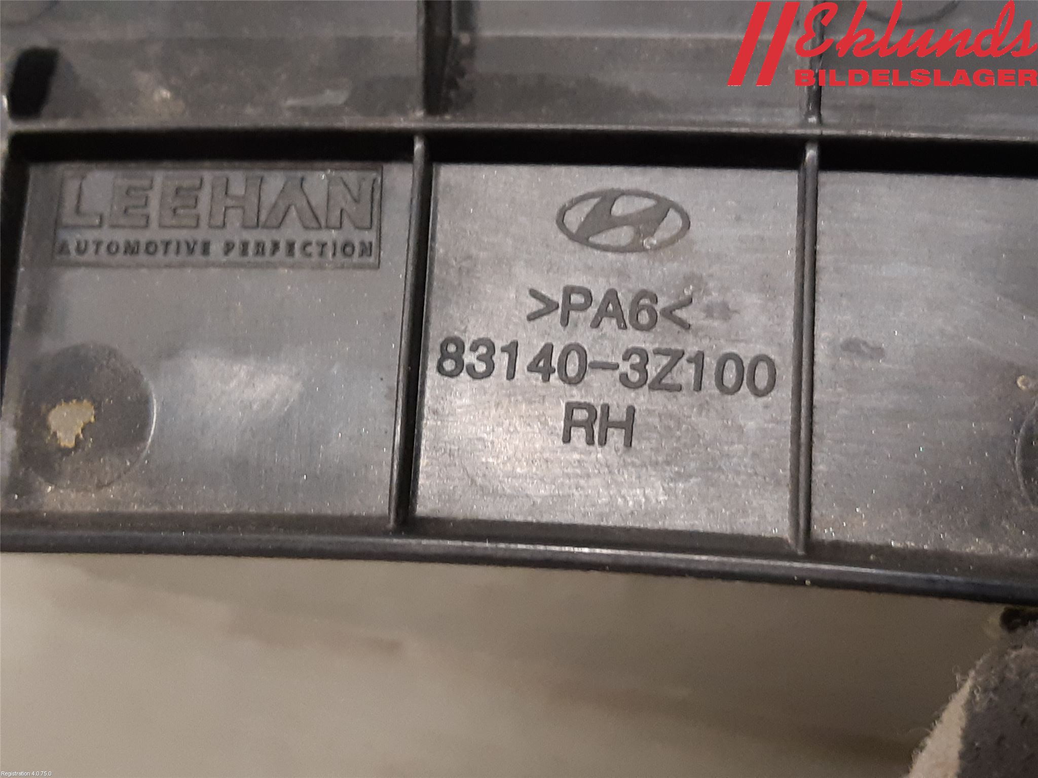 Hyundai i40 08-15 Bakluckeöppnare Automatisk