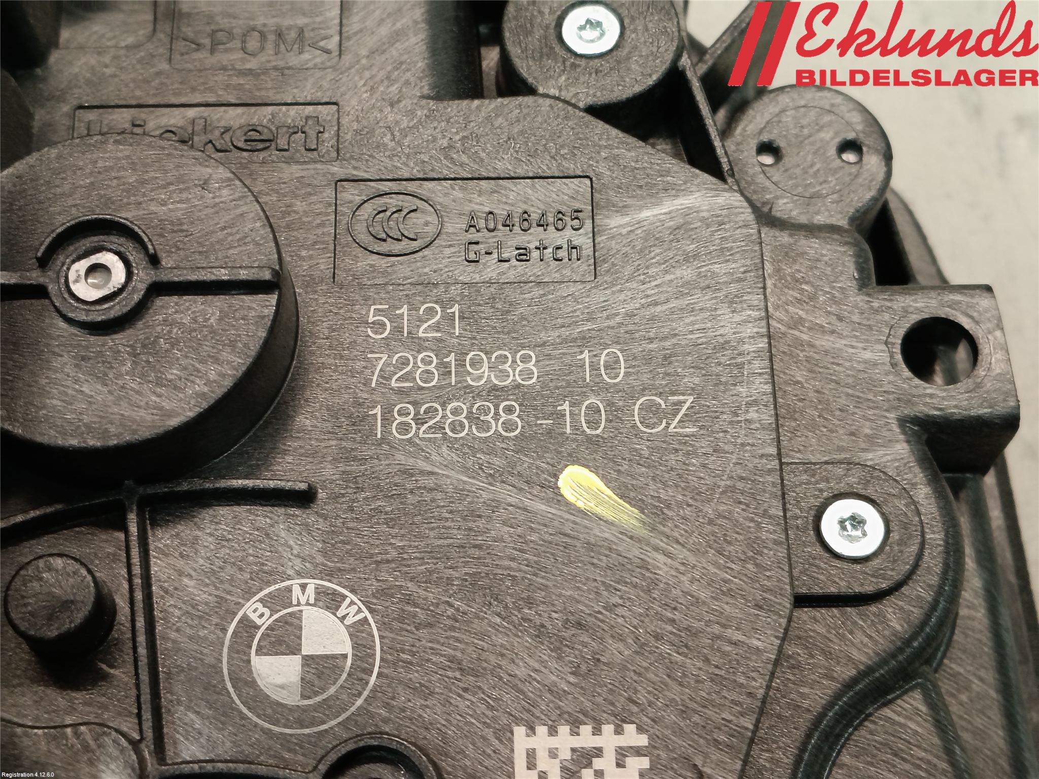 BMW i3 I01 13-22 Låskista-Dörrlås