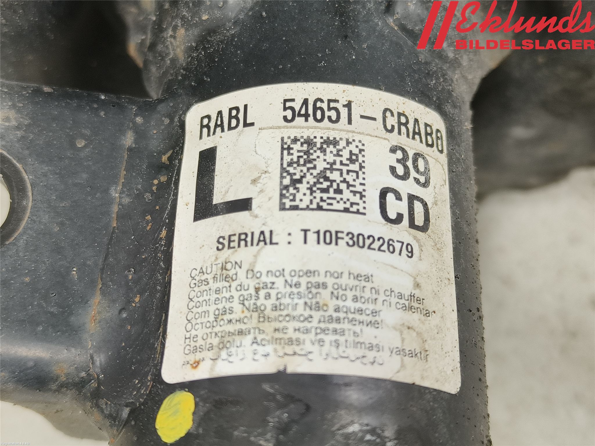 Kia XCEED 19- Fjäderben Fram Vänster