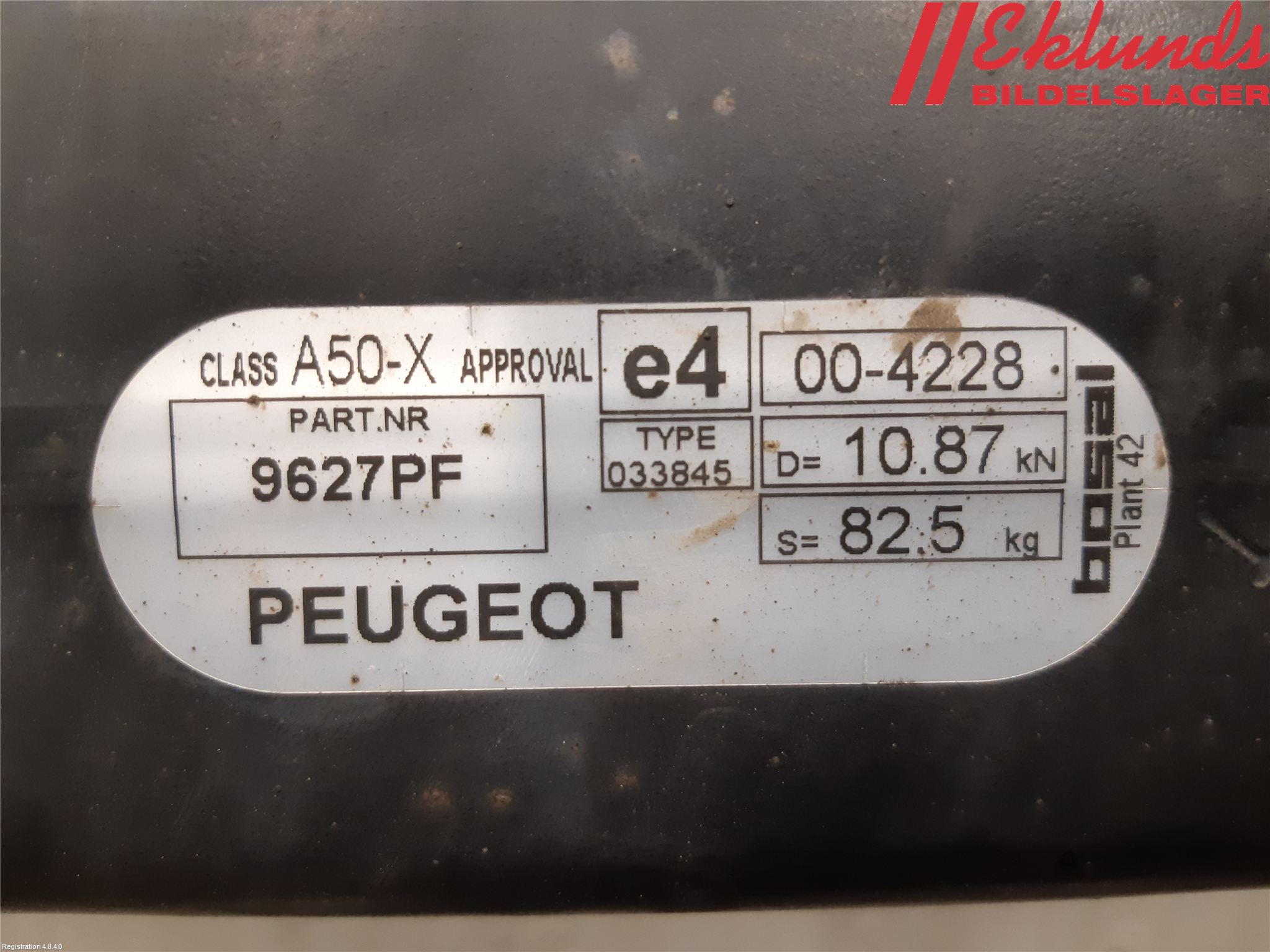 Peugeot 508 11-18 Dragkrok