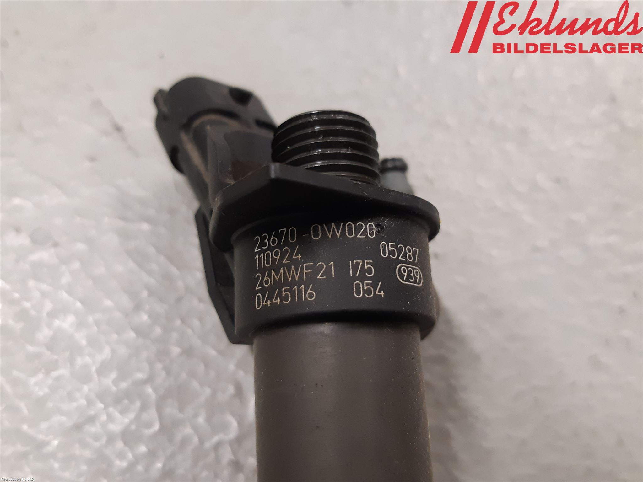 Toyota AURIS 10-12 Injspridare