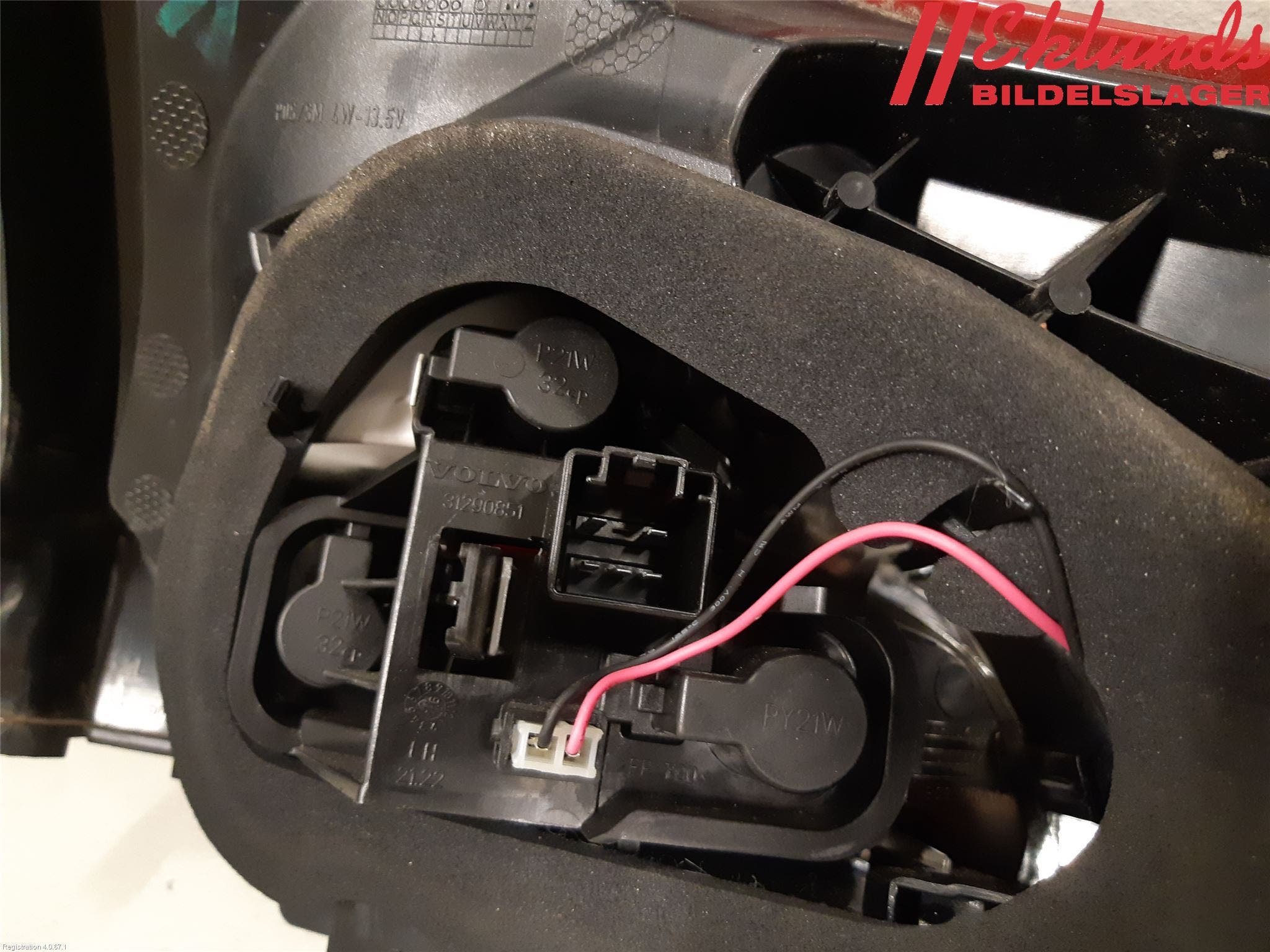 Volvo V40 12-19 Bakljus Vänster