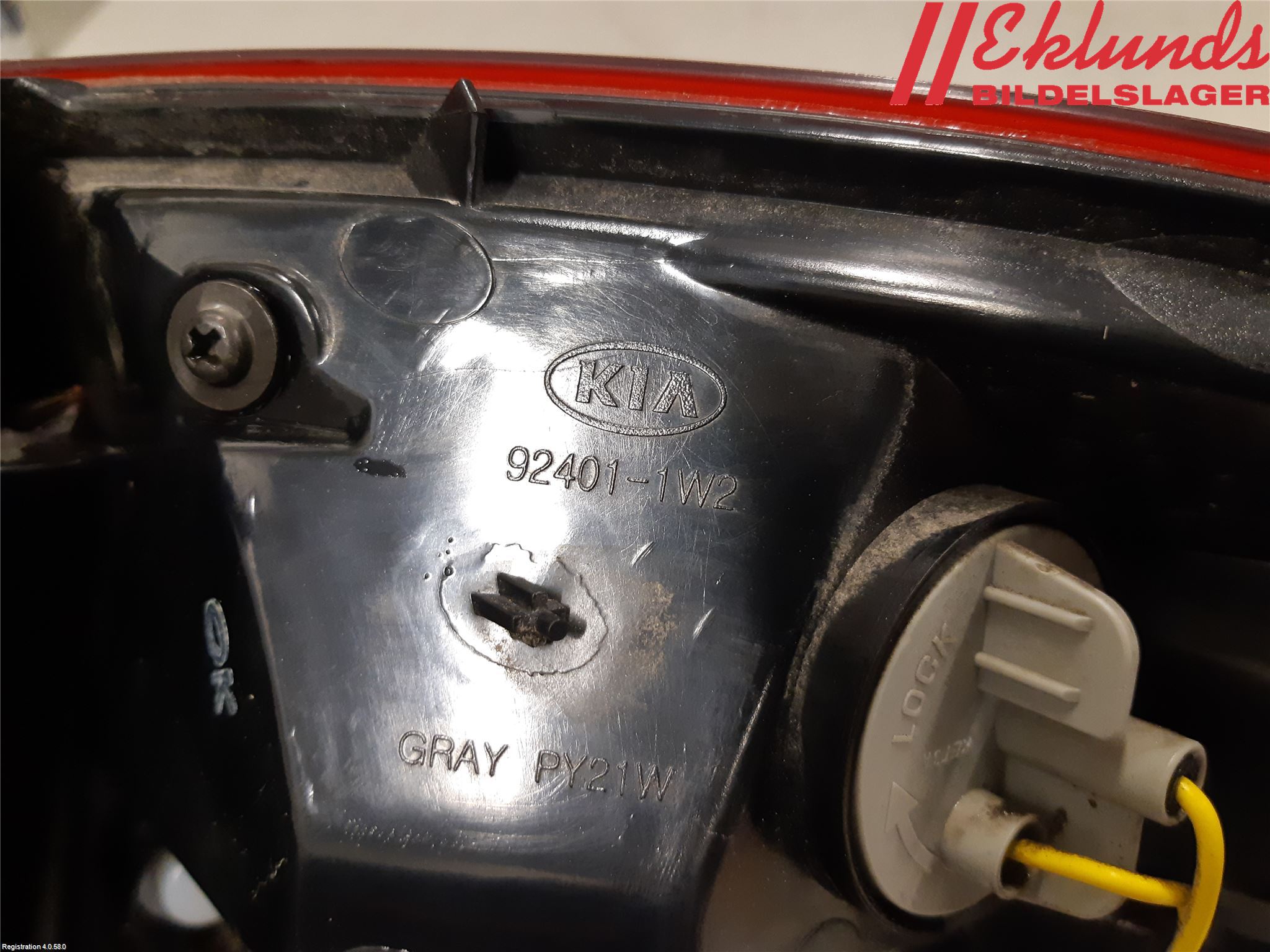 Kia RIO 12-16 Bakljus Vänster