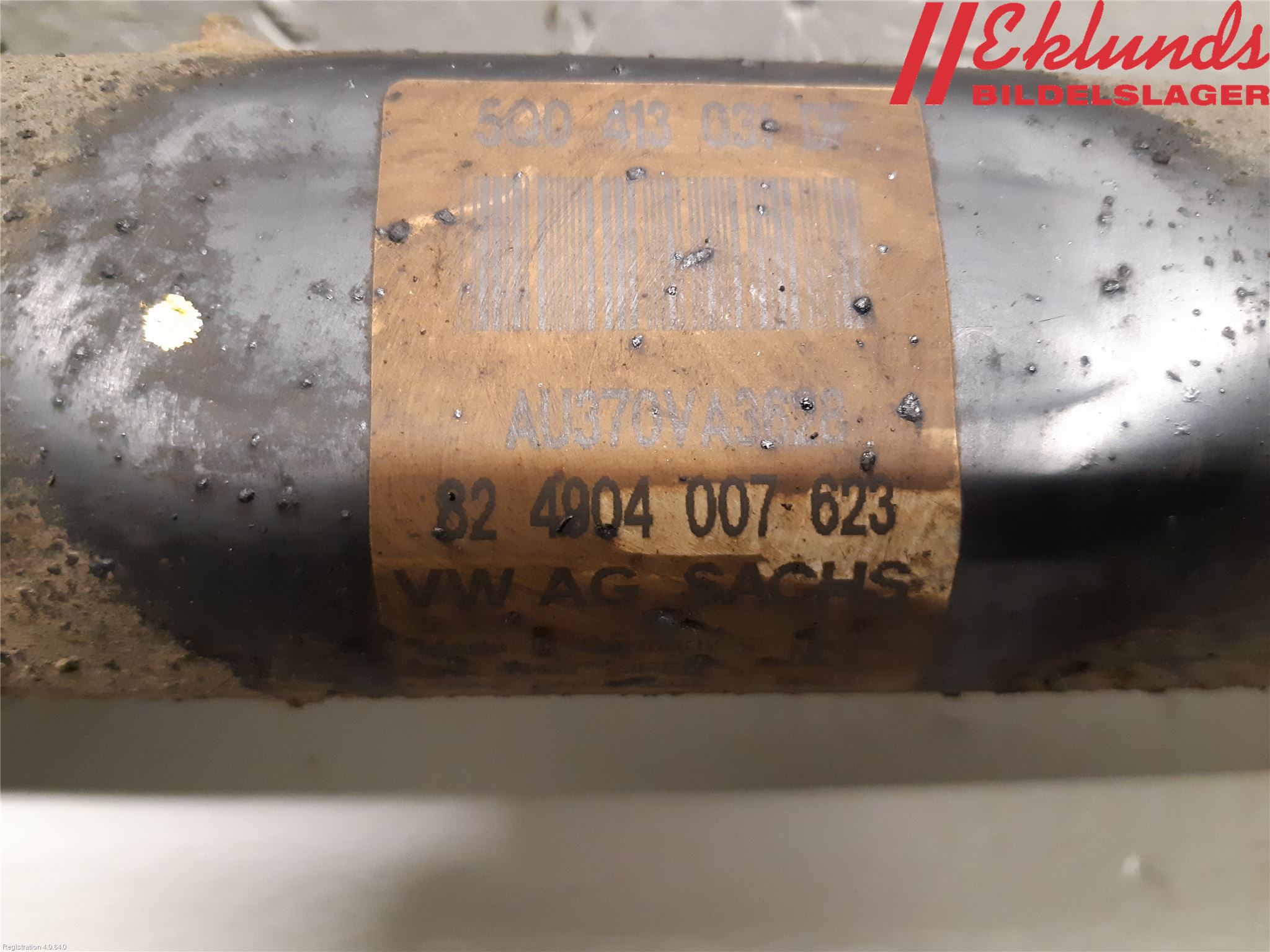 Audi A3/S3 8V 13-20 Fjäderben Fram Höger