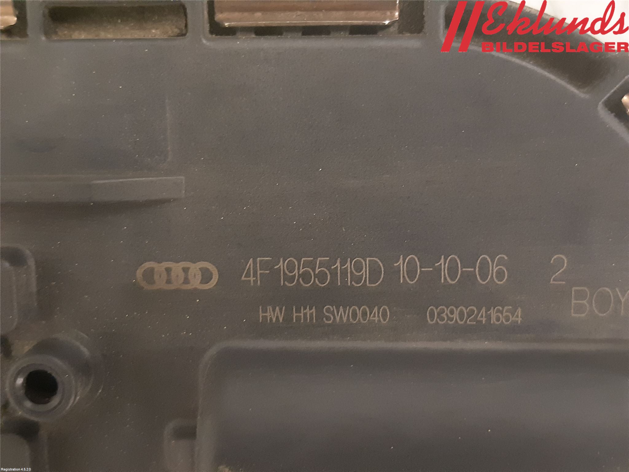 Audi A6/S6     05-11 Torkarmotor Vindruta