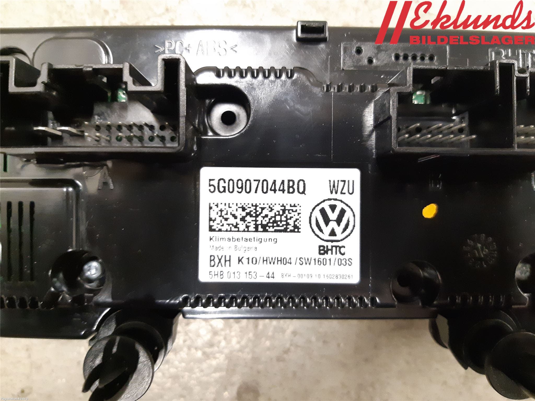 Volkswagen VW PASSAT 15-19 Ac Styrenhet Ac Manöveren