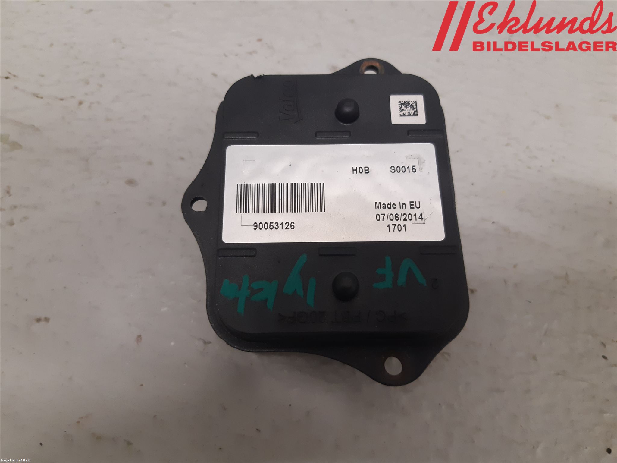 Volvo V60 14-18 Styrenhet Strålkastare