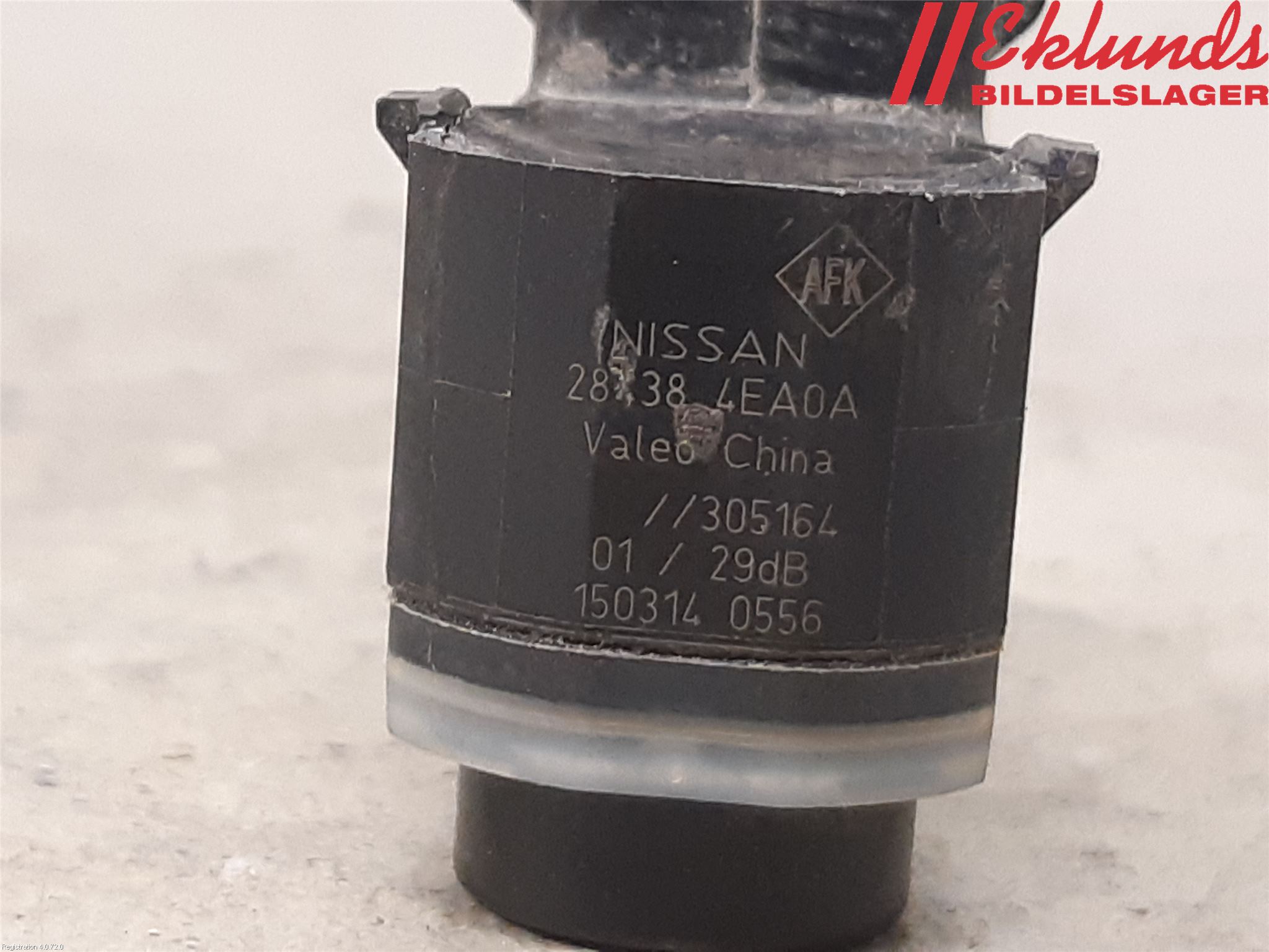 Nissan QASHQAI 14-17 Parkeringshjälp Backsensor