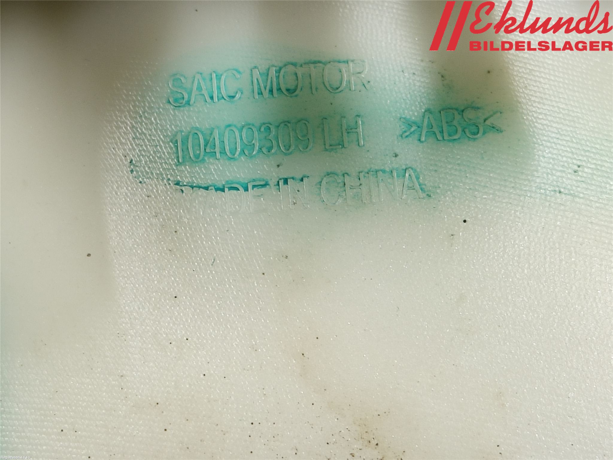 MG ZS EV 20- Stötfångarlist Fram