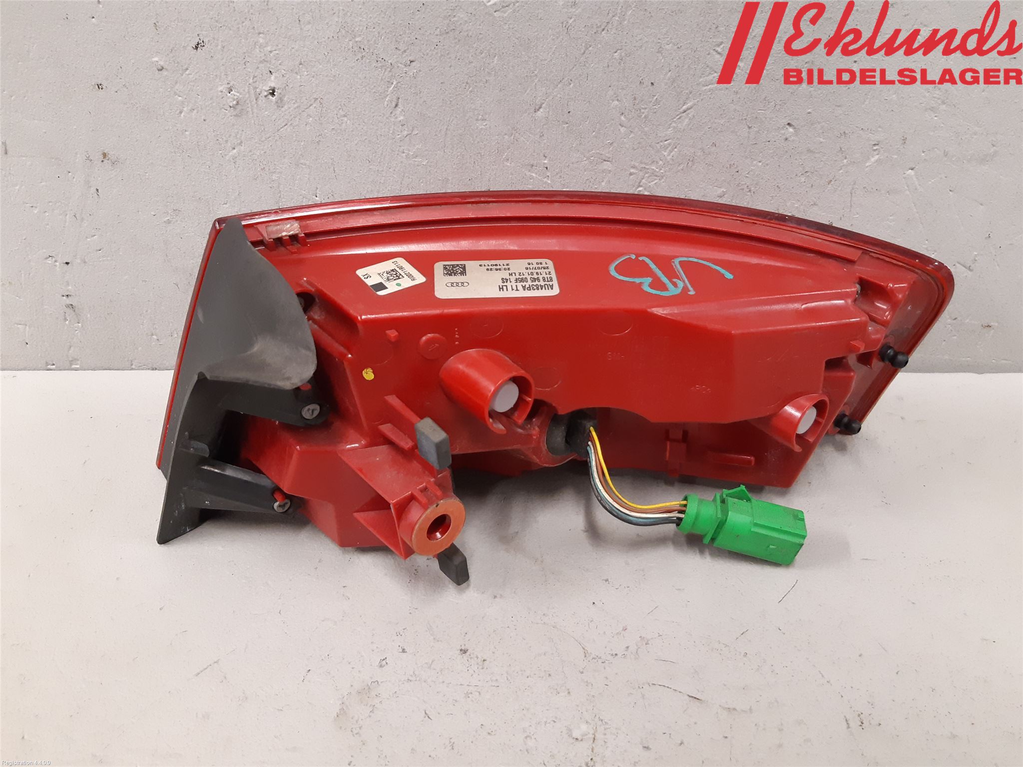 Audi A5 07-16 Bakljus Vänster