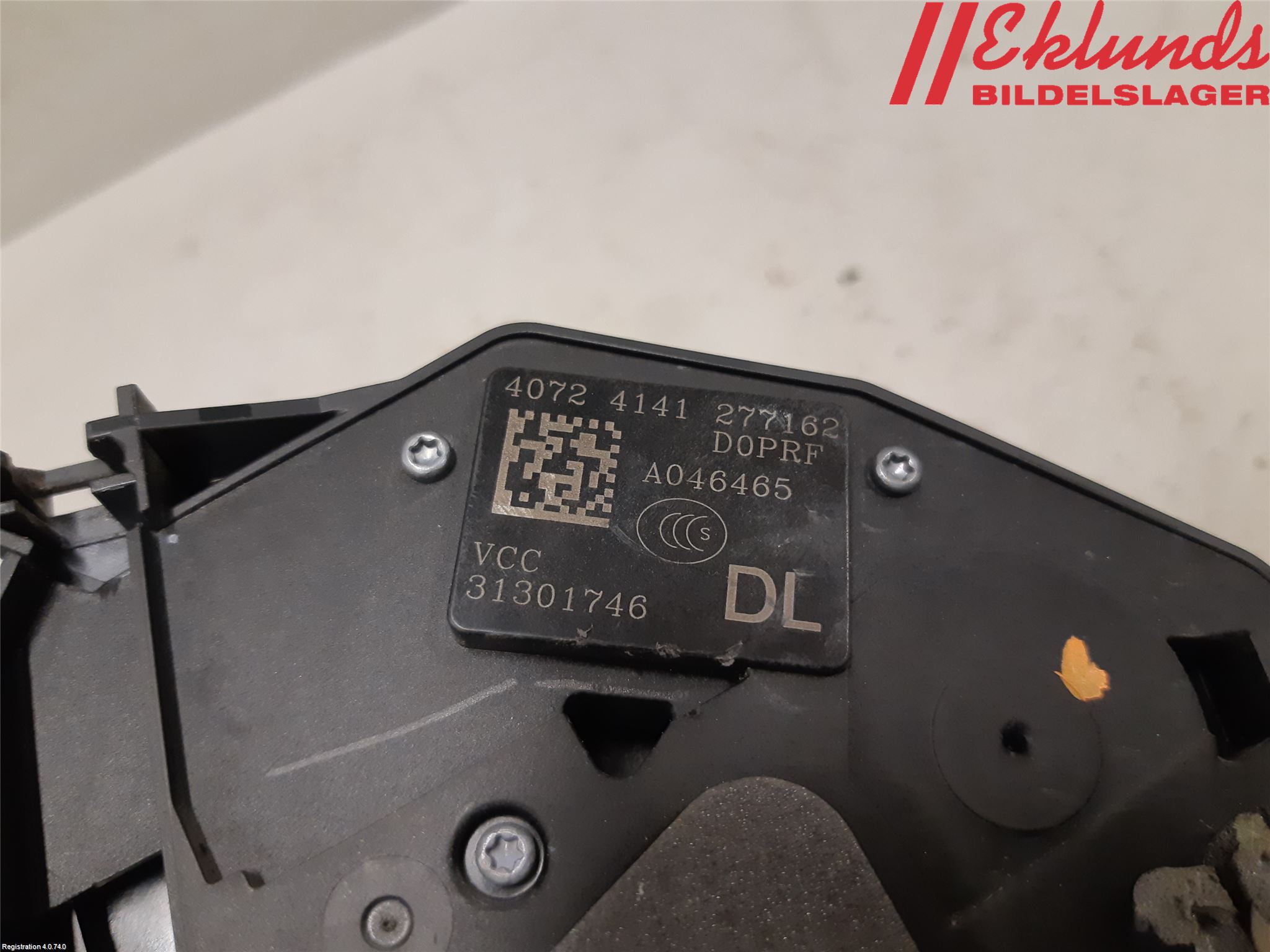 Volvo S60 14-18 Låskista-Dörrlås