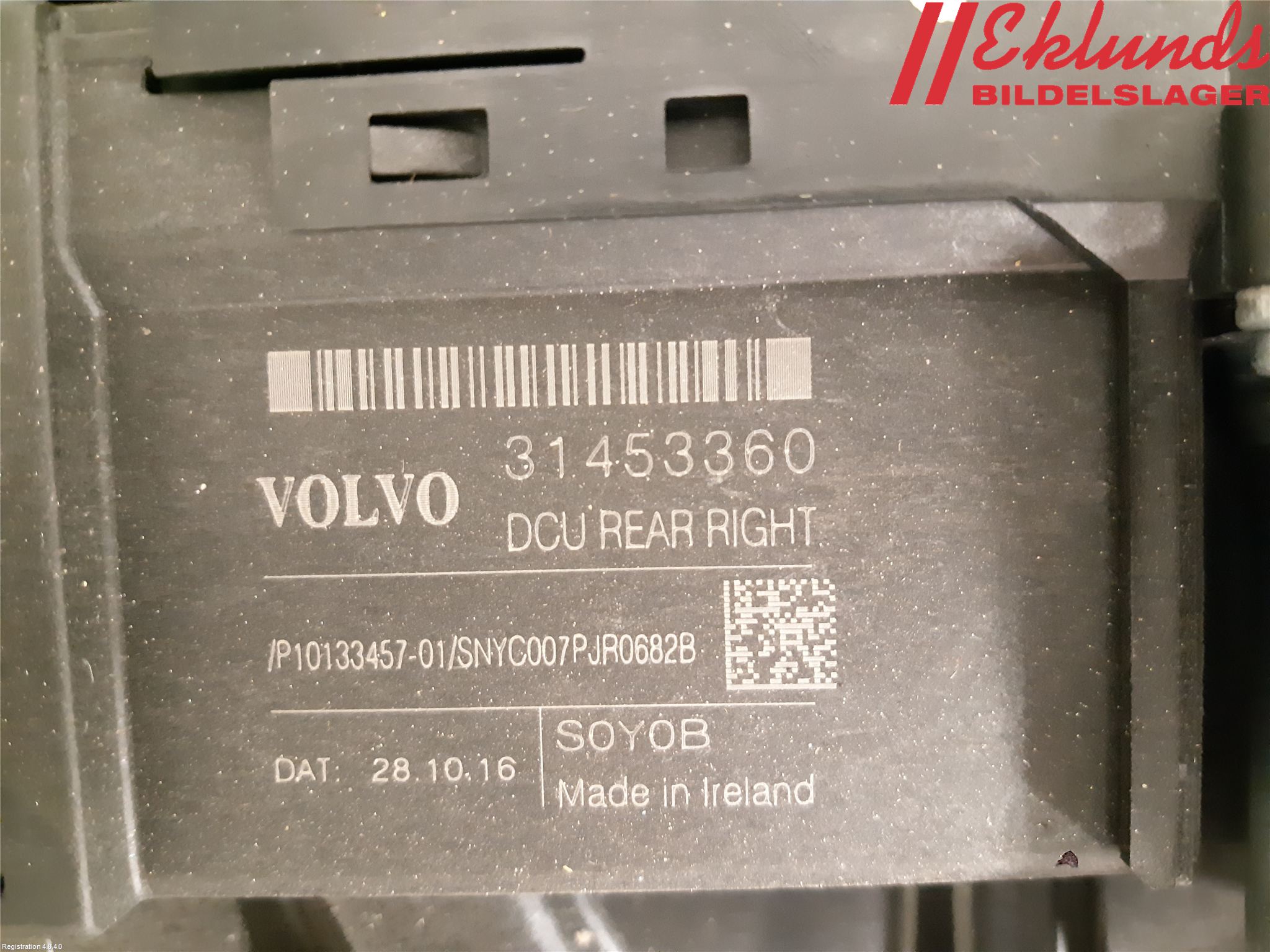 Volvo XC90/RECHARGE 16- Fönsterhiss El Kompl